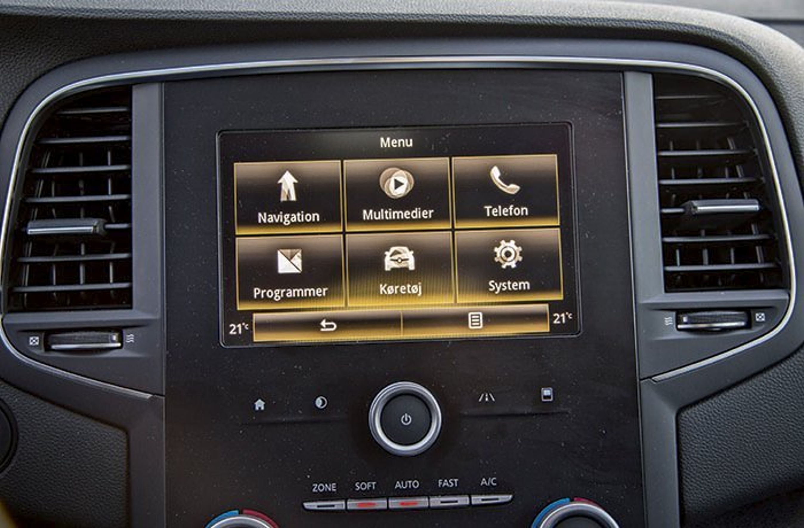 Renault Megane skærm 1