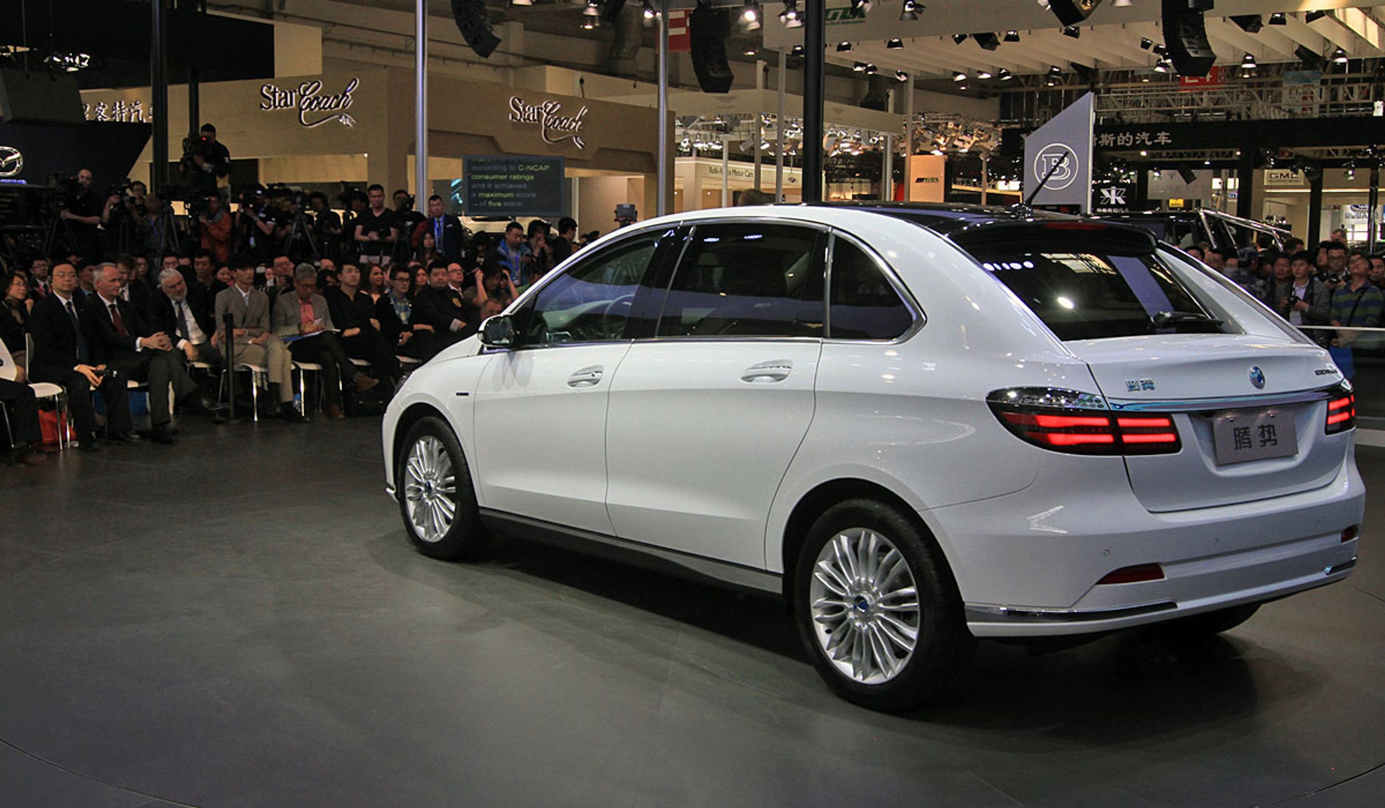 Denzas førset - og eneste? - bil havde verdenspremiere på biludstillingen i Beijing.