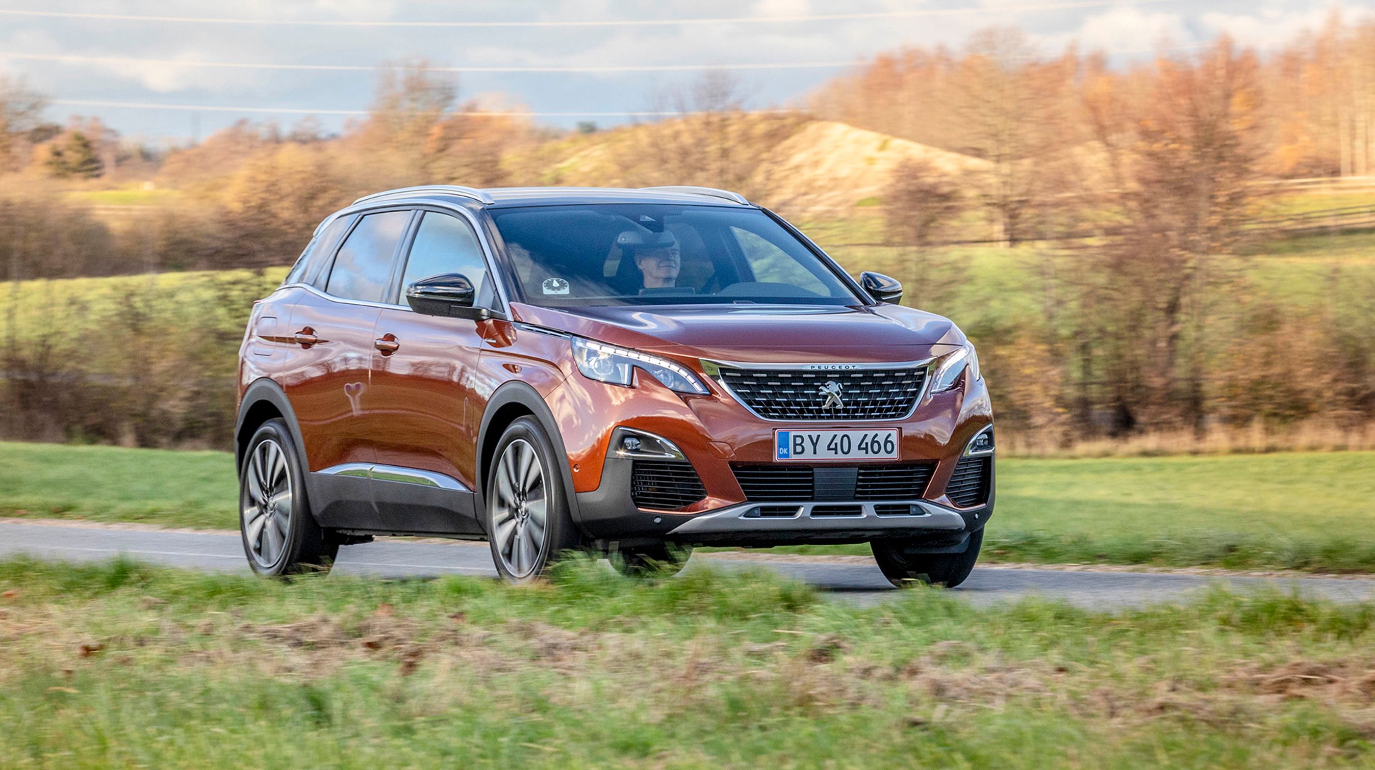 Peugeot 3008 fra siden