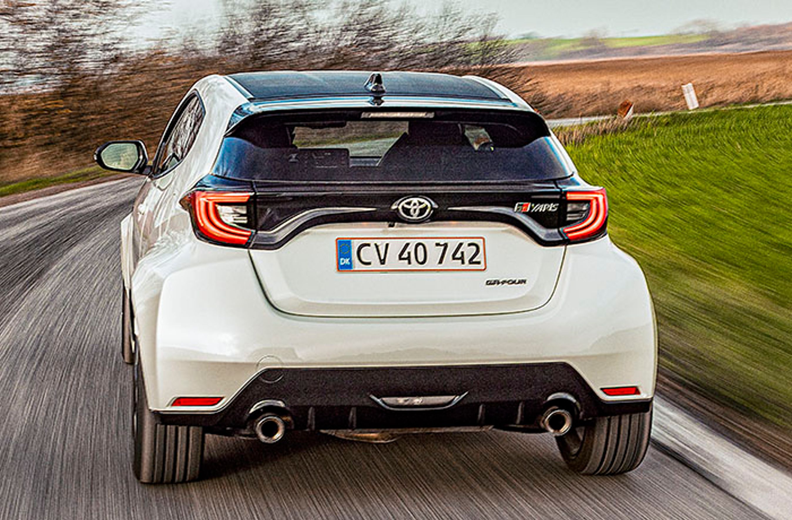Toyota GR Yaris set bagfra