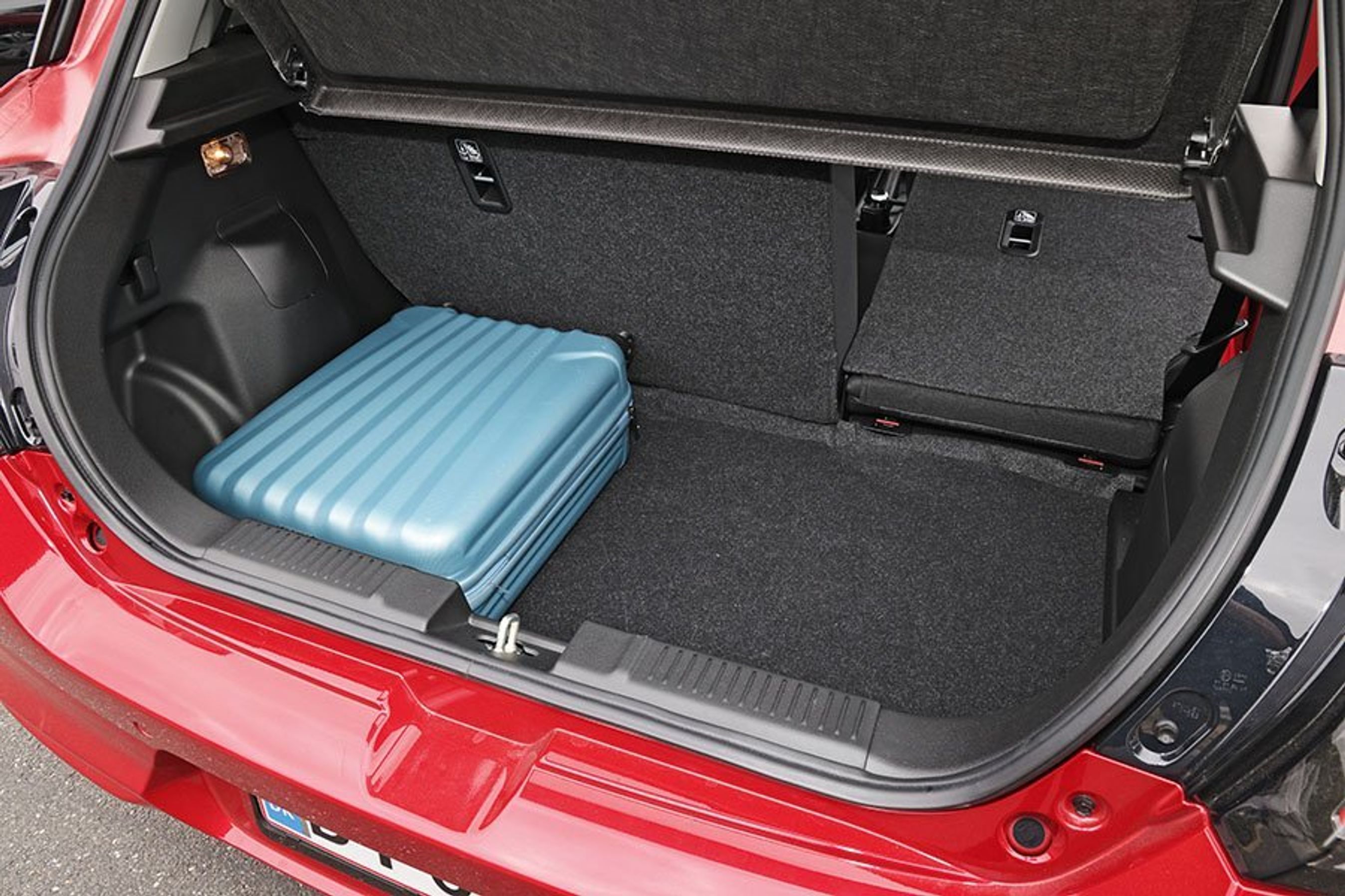 Bagagerum i en Suzuki Swift
