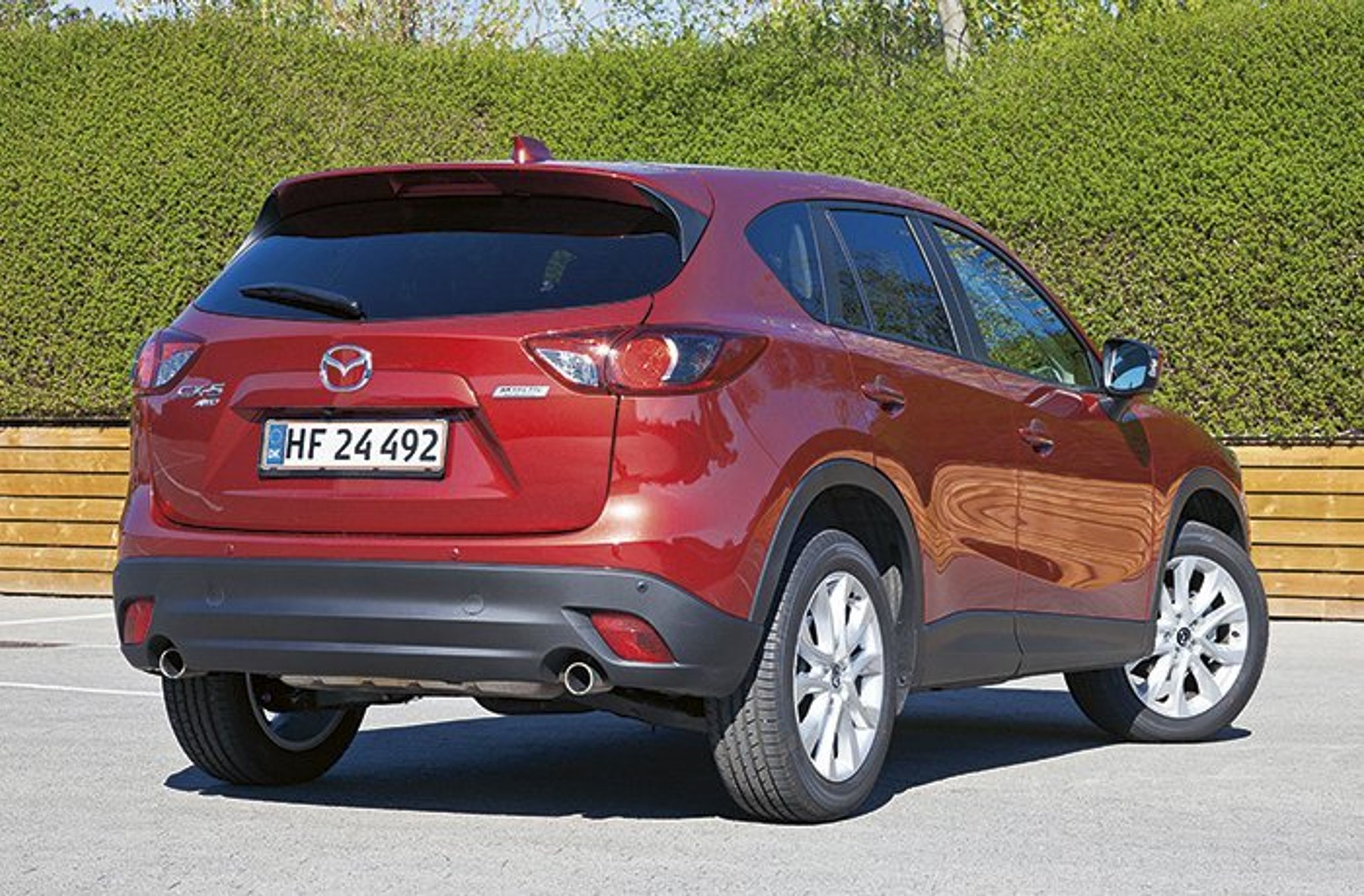 Mazda CX-5 bagfra