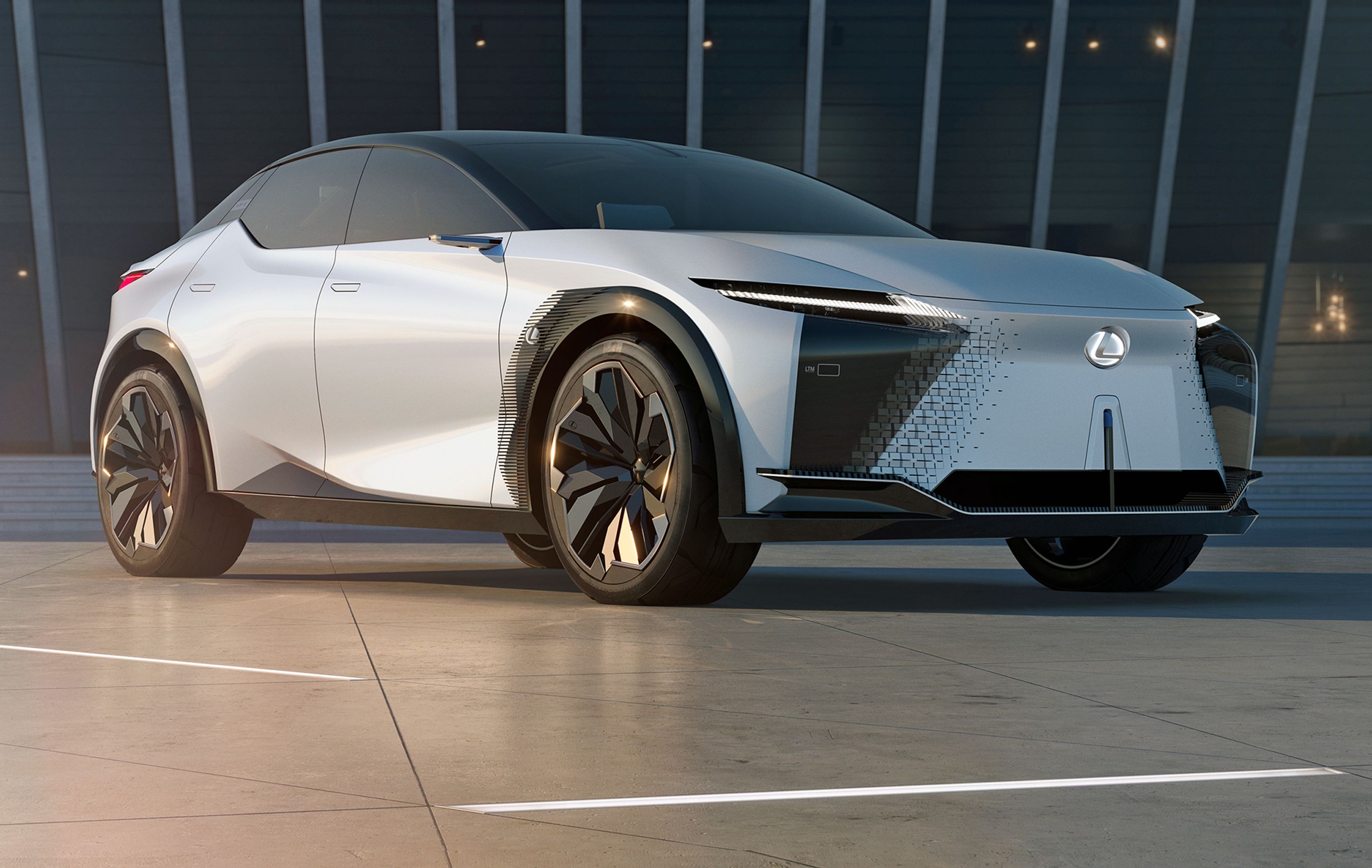 Lexus LF-X er et bud på, hvordan en elbil kan se ud i 2025.