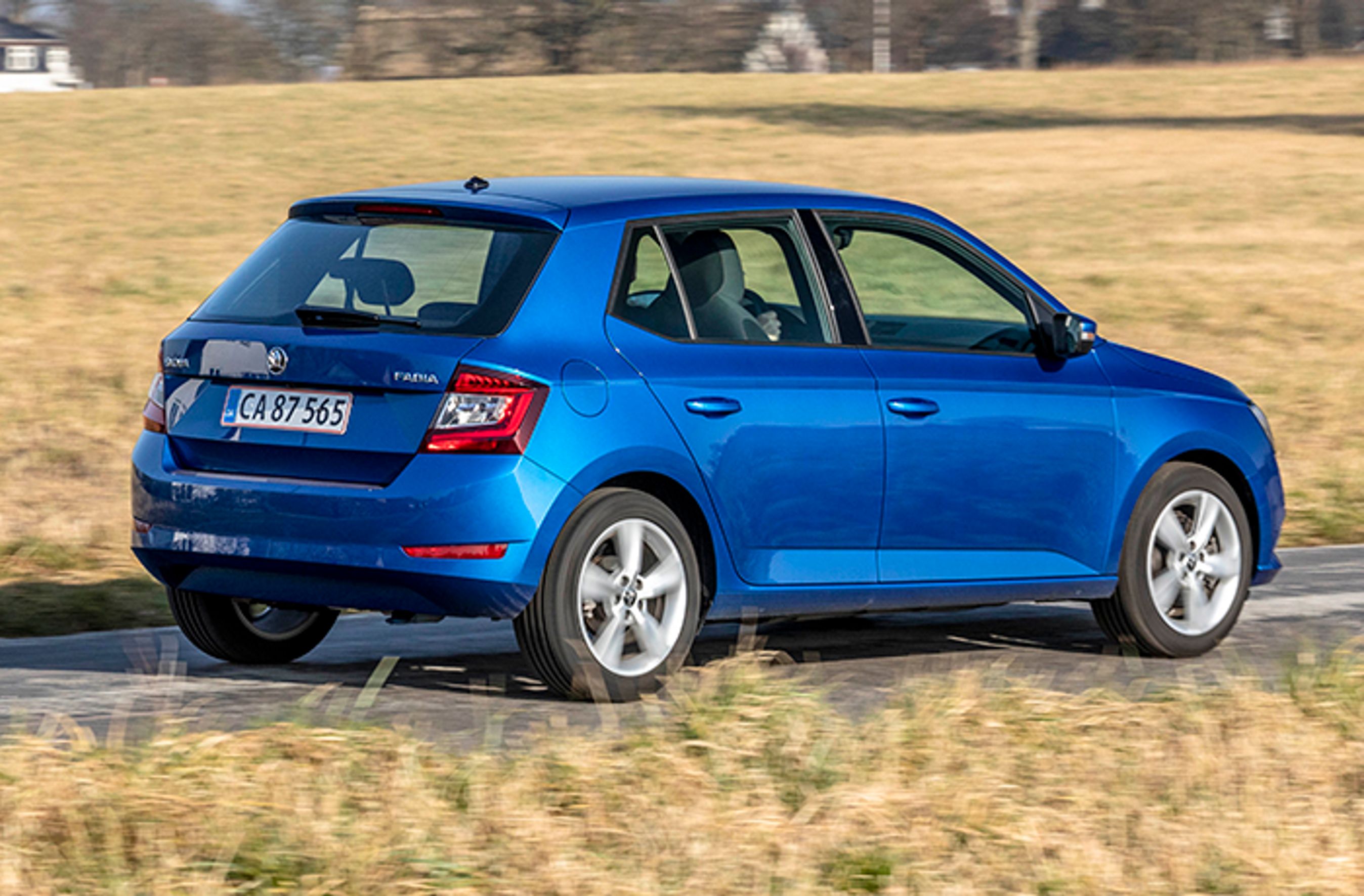 Skoda Fabia set bagfra