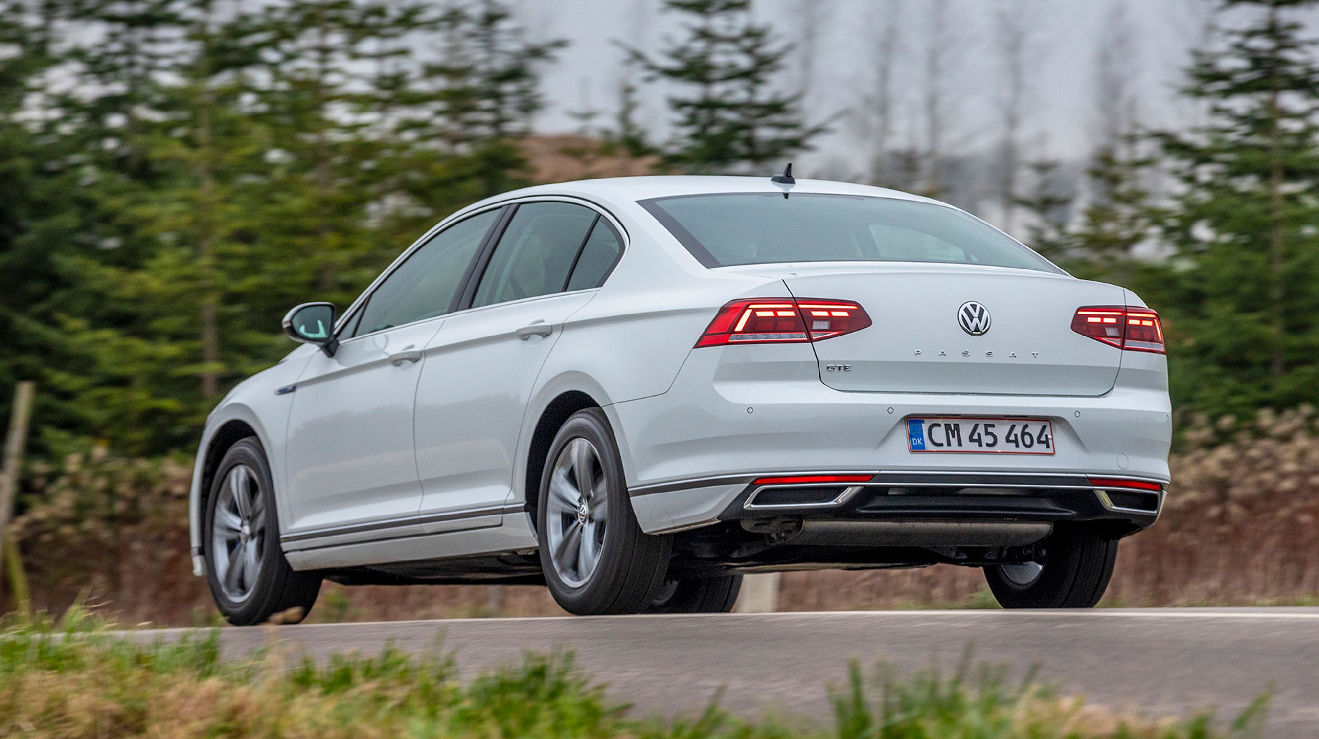 Vi har her testet GTE-udgaven af Passat som en firedørs sedan, men den fås også som stationcar for en merpris på 10.000 kr.