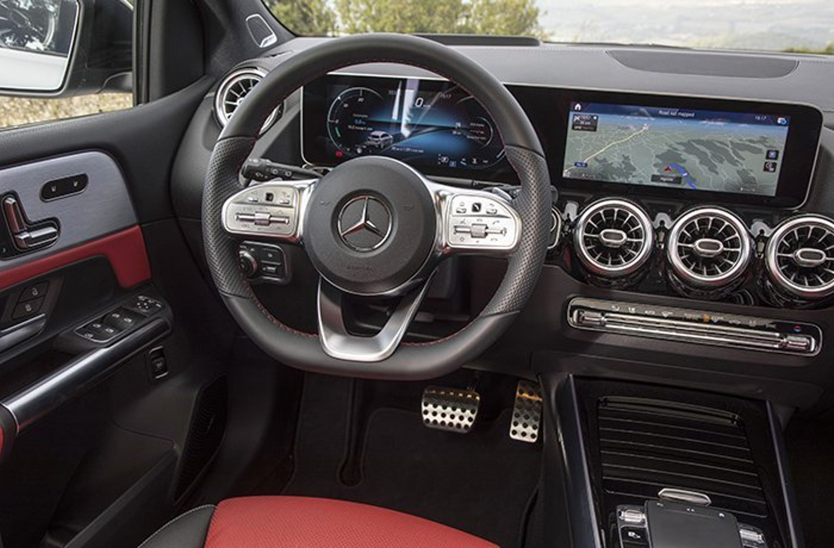 Mercedes B-klasse kabine