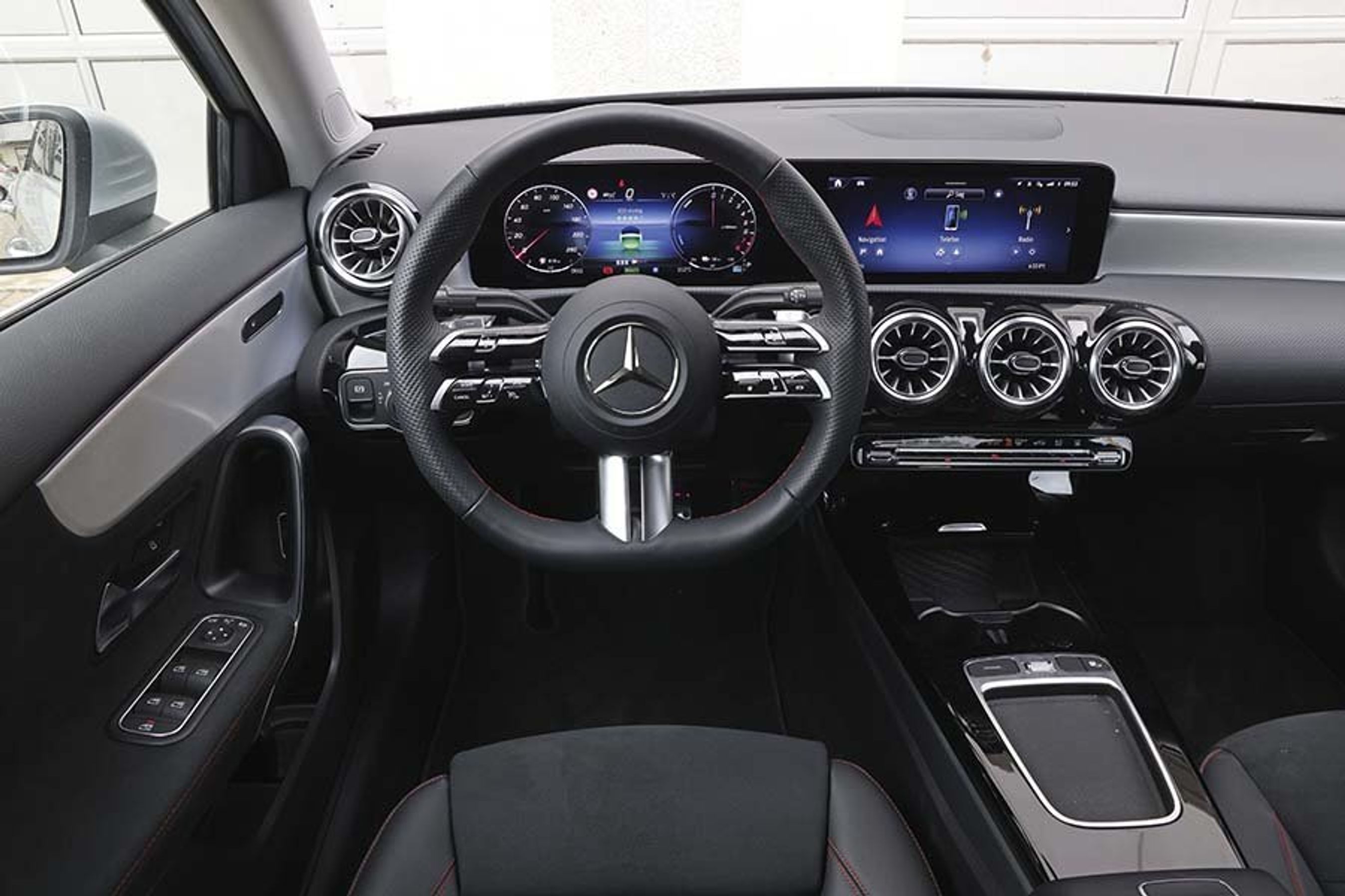 Kabinen i en Mercedes A-klasse