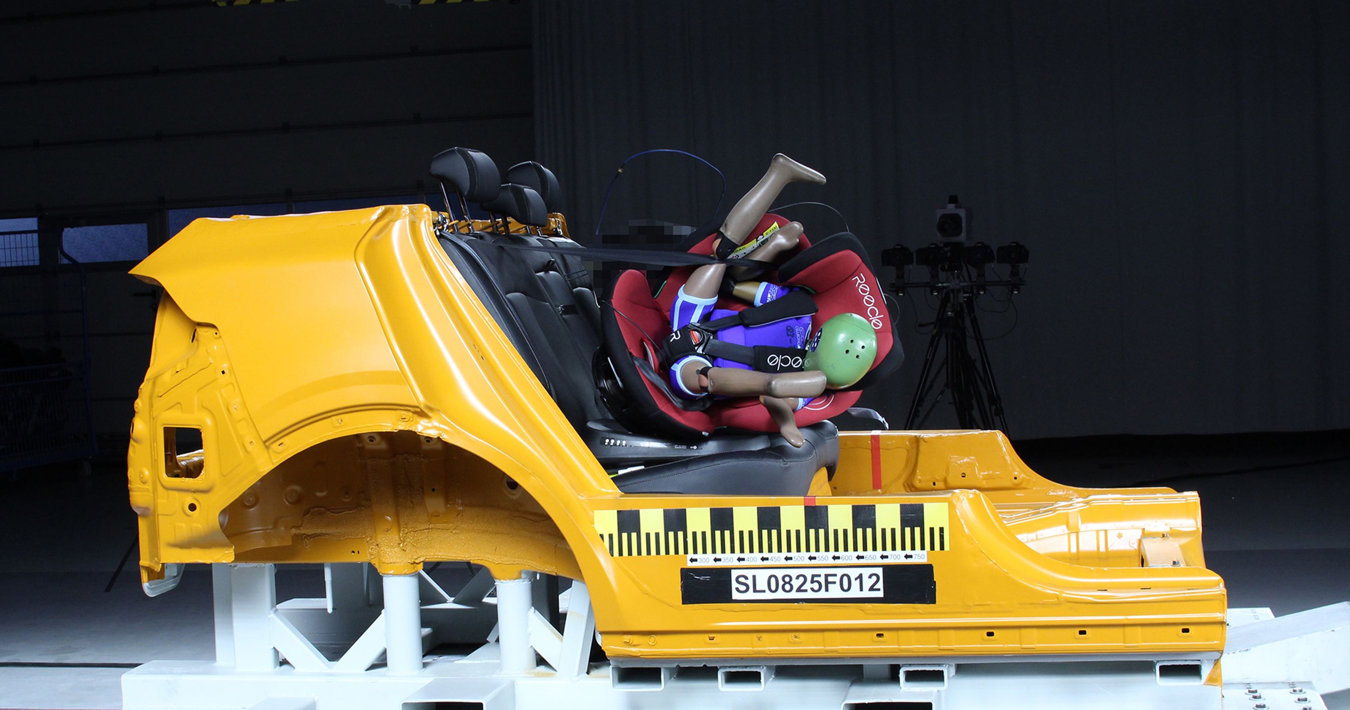 Crashtest af autostol