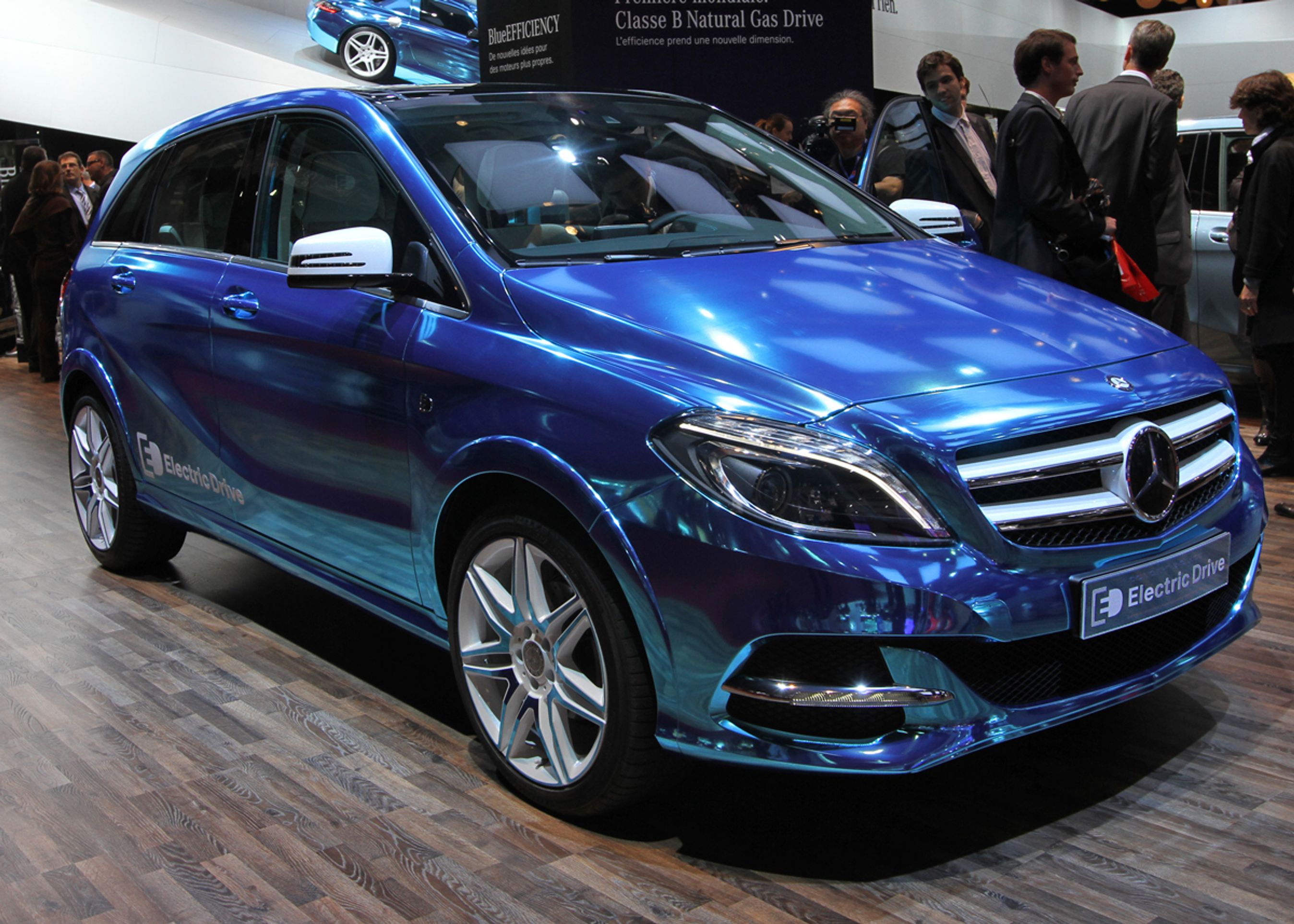 Den eldrevne Mercedes-Benz B-klasse går i produktion i 2014.