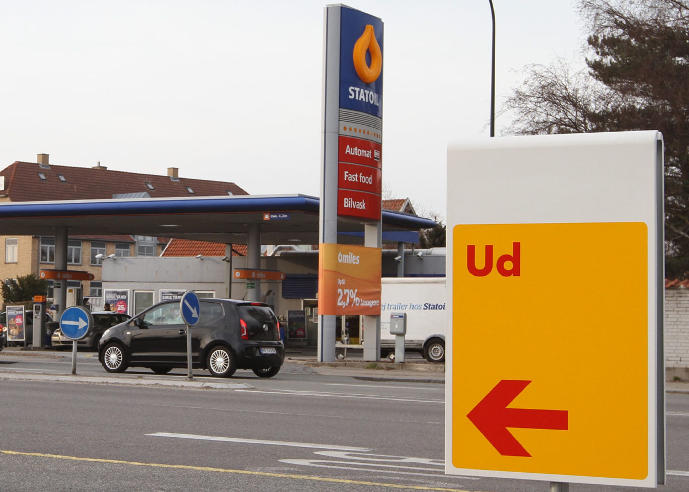 Halvdelen har Shells konto-kunder får deres aftale opsagt af konkurrenten - med mindre man siger, man vil beholde kortet. Foto: Torben Arent