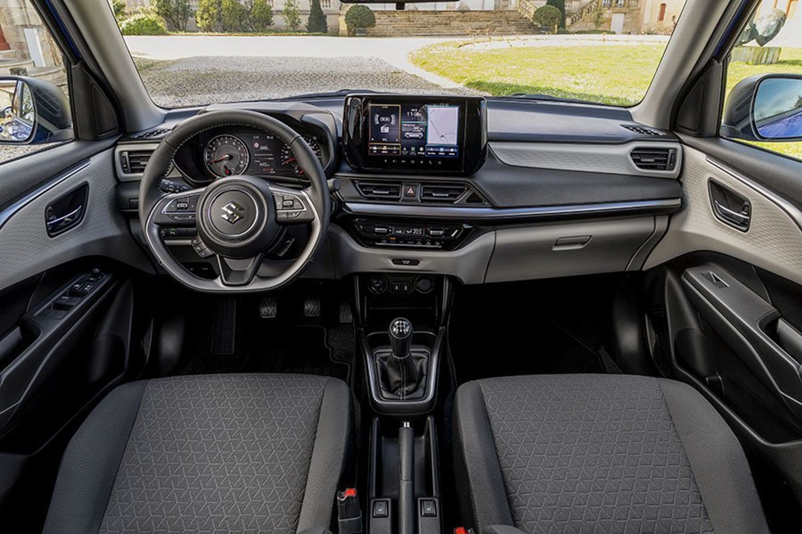 Kabinen i en Suzuki Swift