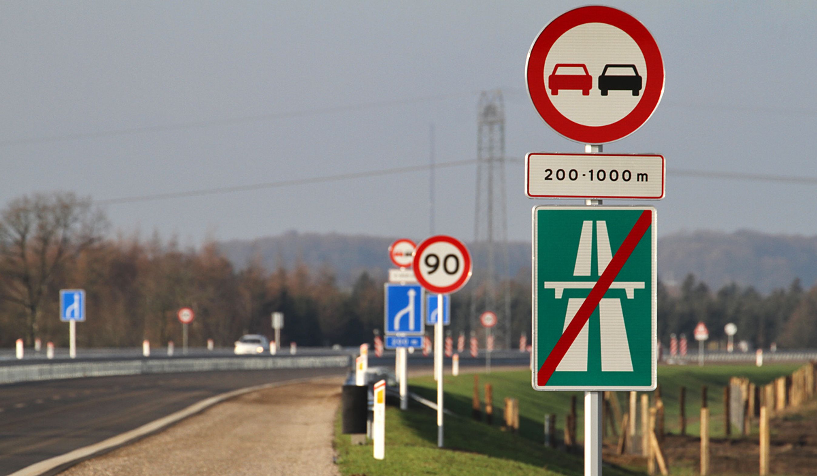 Rute 18, Midjyske Motorvej er nu udvidet fra tosporet motortrafikvej til firesporet motorvej.