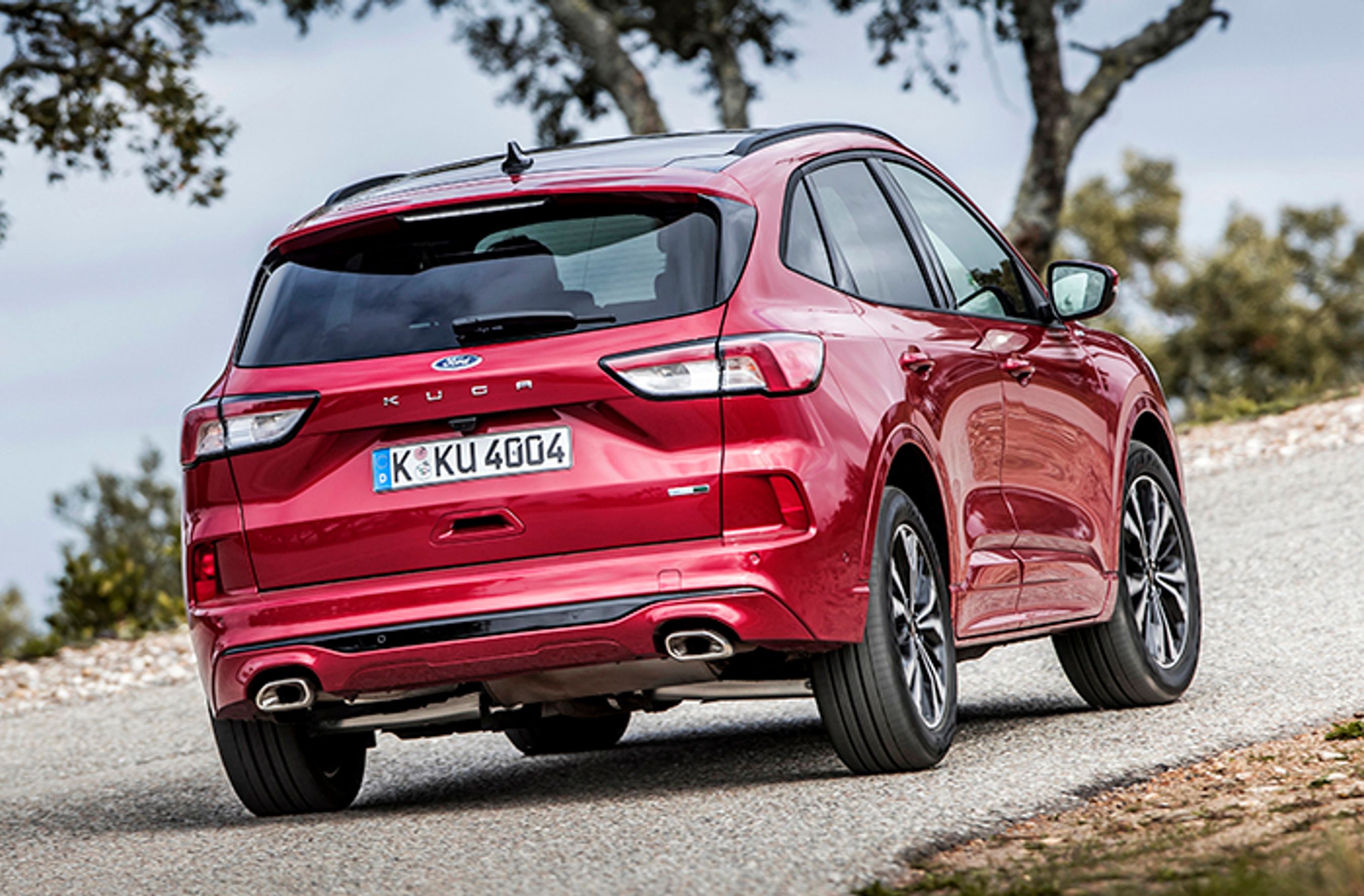 Ford Kuga PHEV set bagfra