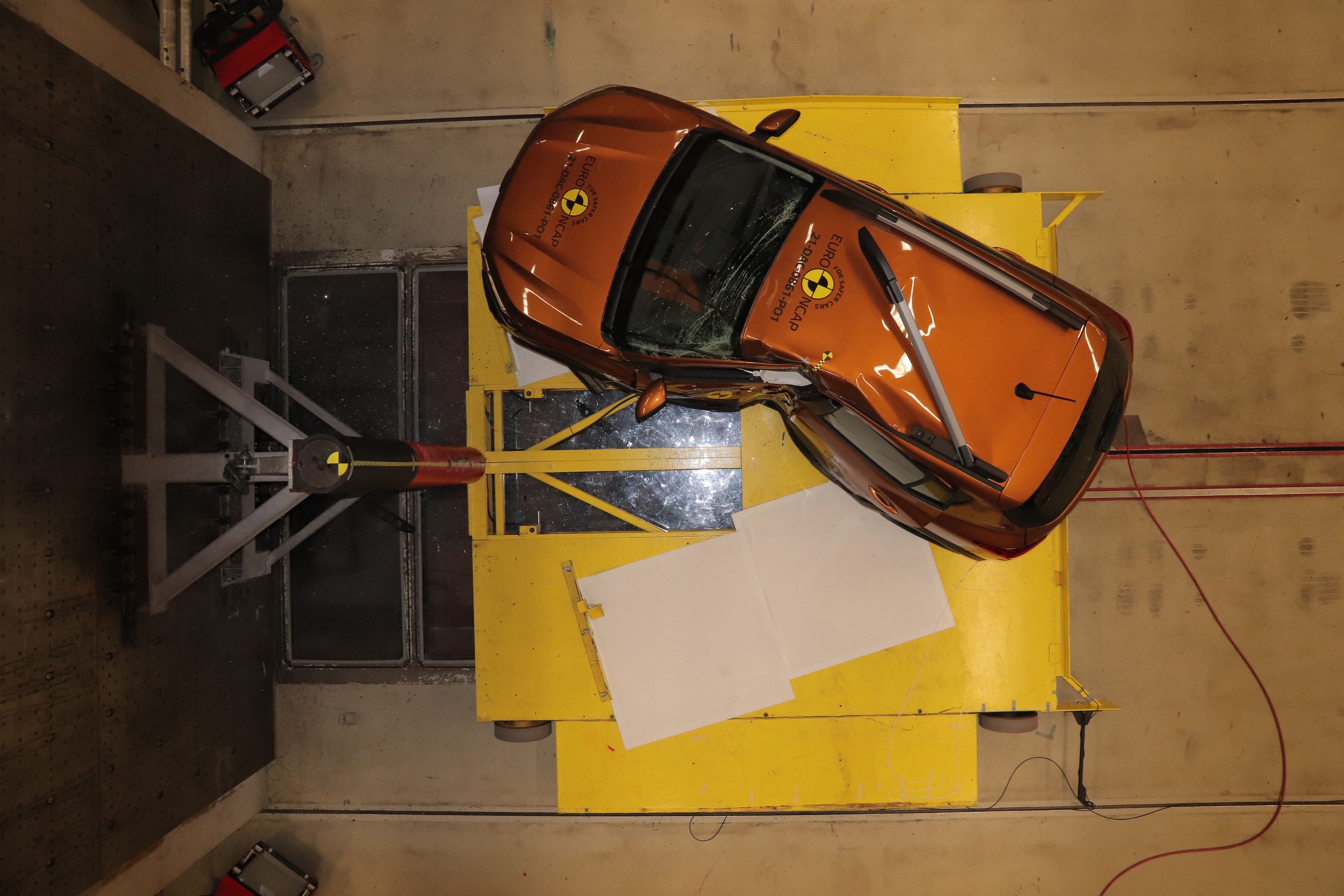 Crashtest af Dacia Jogger