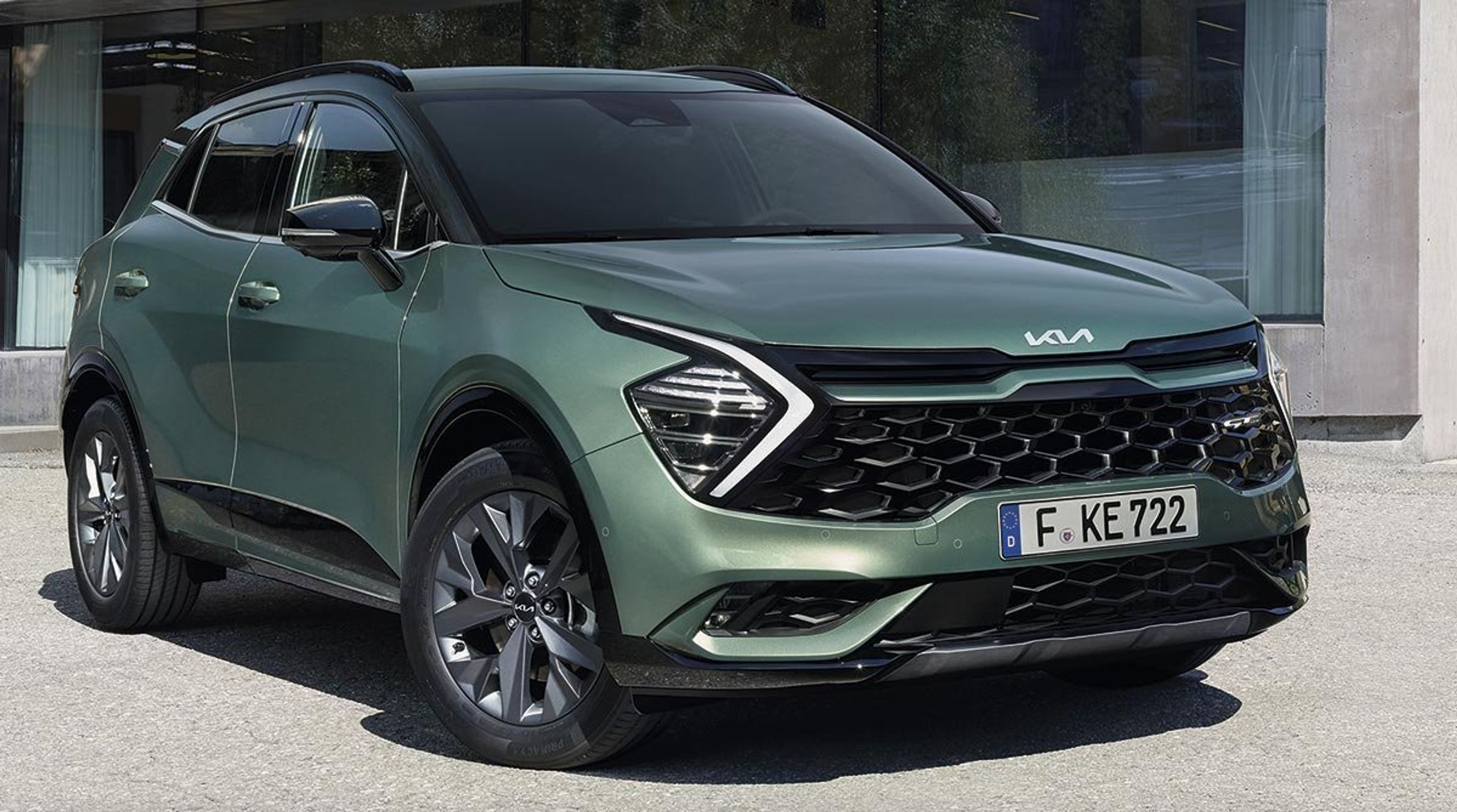 Kia Sportage i femte generation er en forårsnyhed.