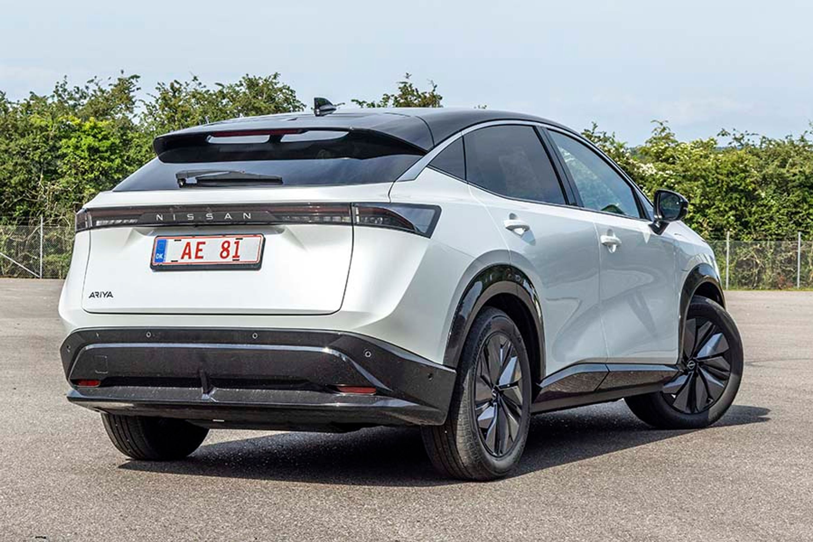 Nissan Ariya set bagfra