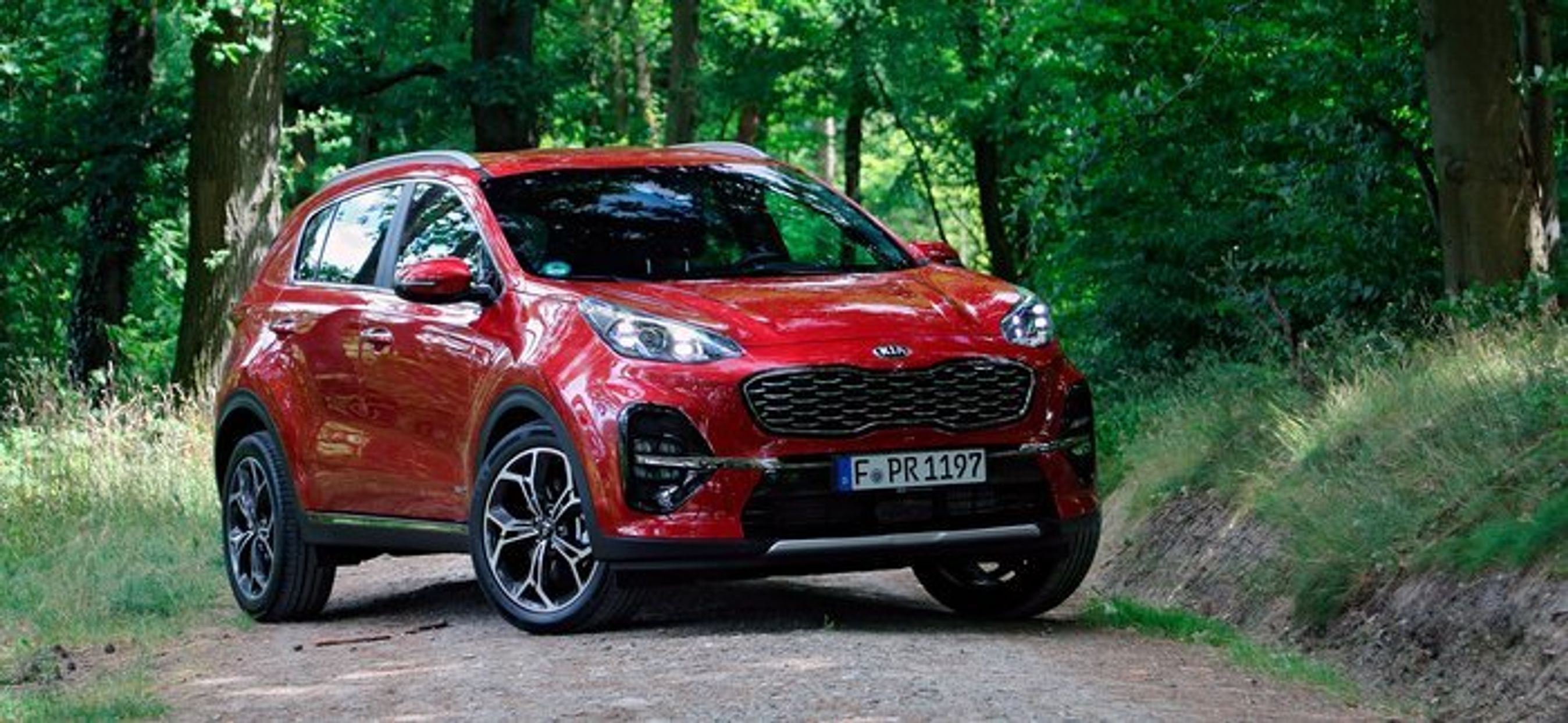 Kia Sportage 2018 forfra.