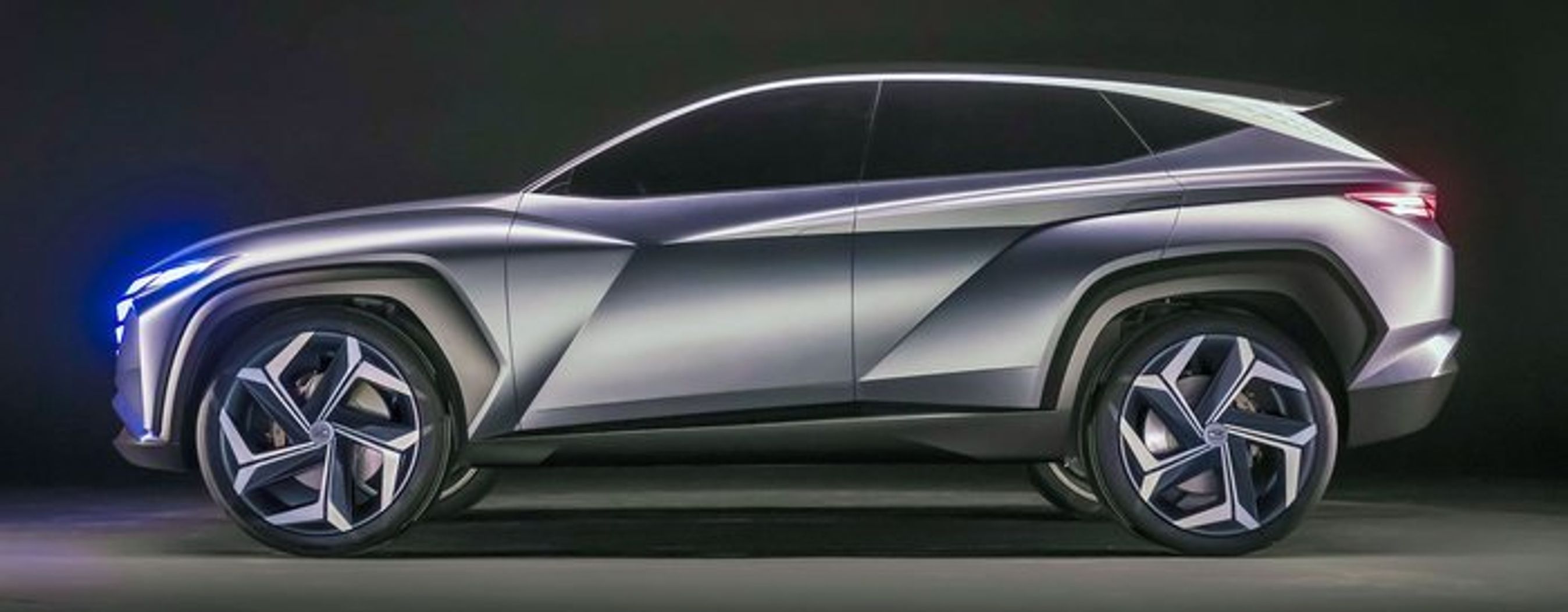 Konceptbilen Vision T SUV var et et virkelighedsnært varsel om den nye Tucson.