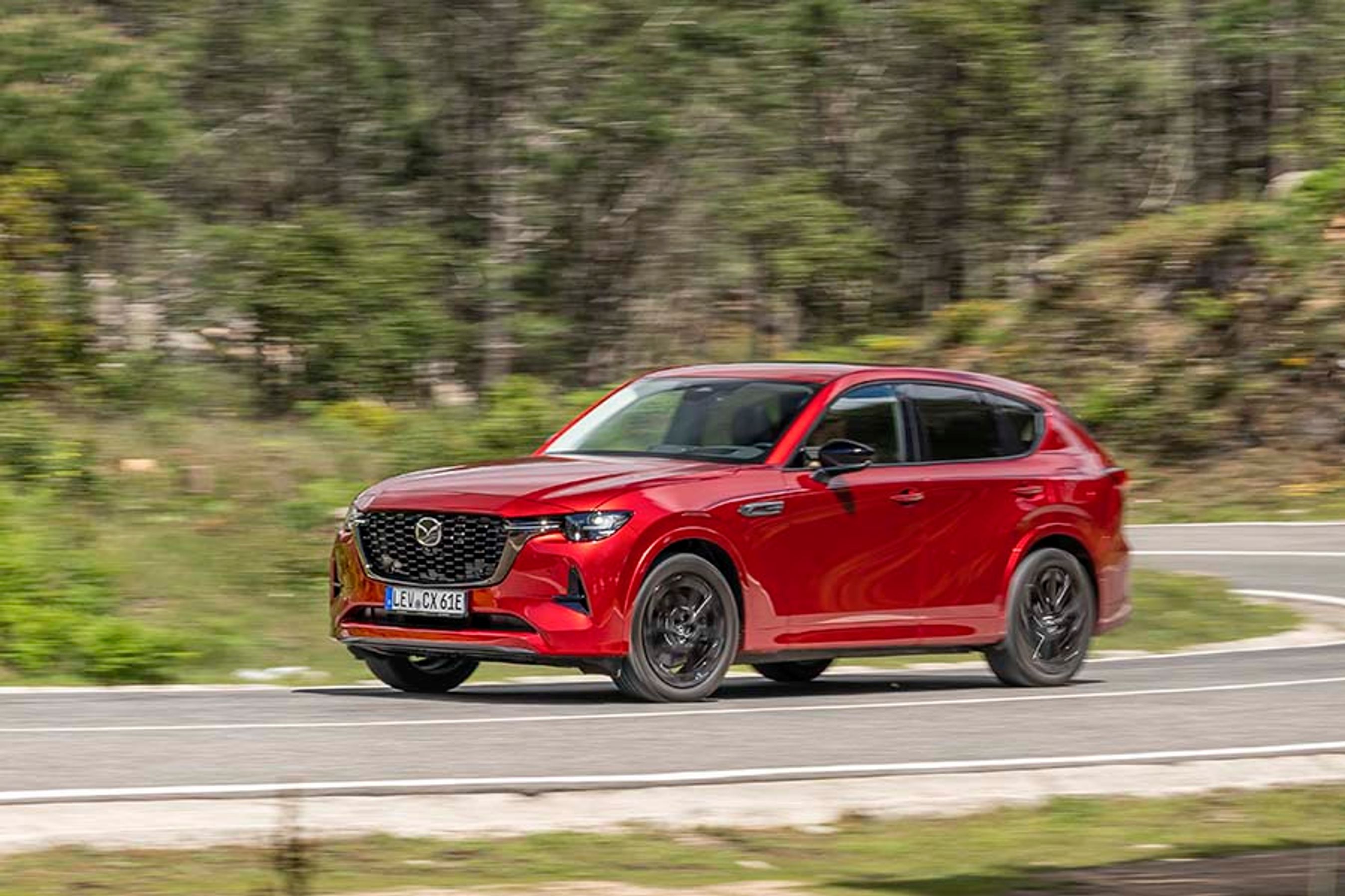 I udstyrsudgaven Homura er vinduesrammer, fælge og fronten malet i sort for at give den et sportsligt udtryk. Vælger man i stedet designlinjen Takumi, er de samme dele udformet i krom eller sølvfarve.