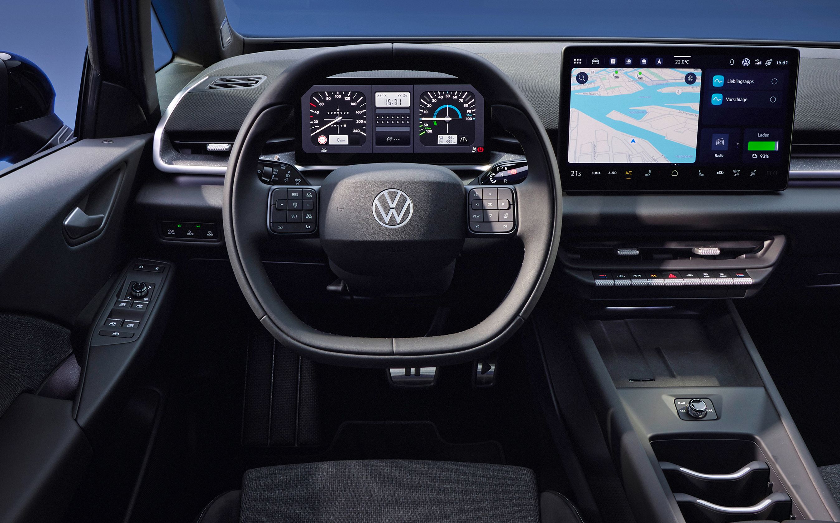 Førerpladsen i VW ID. 3 Neo