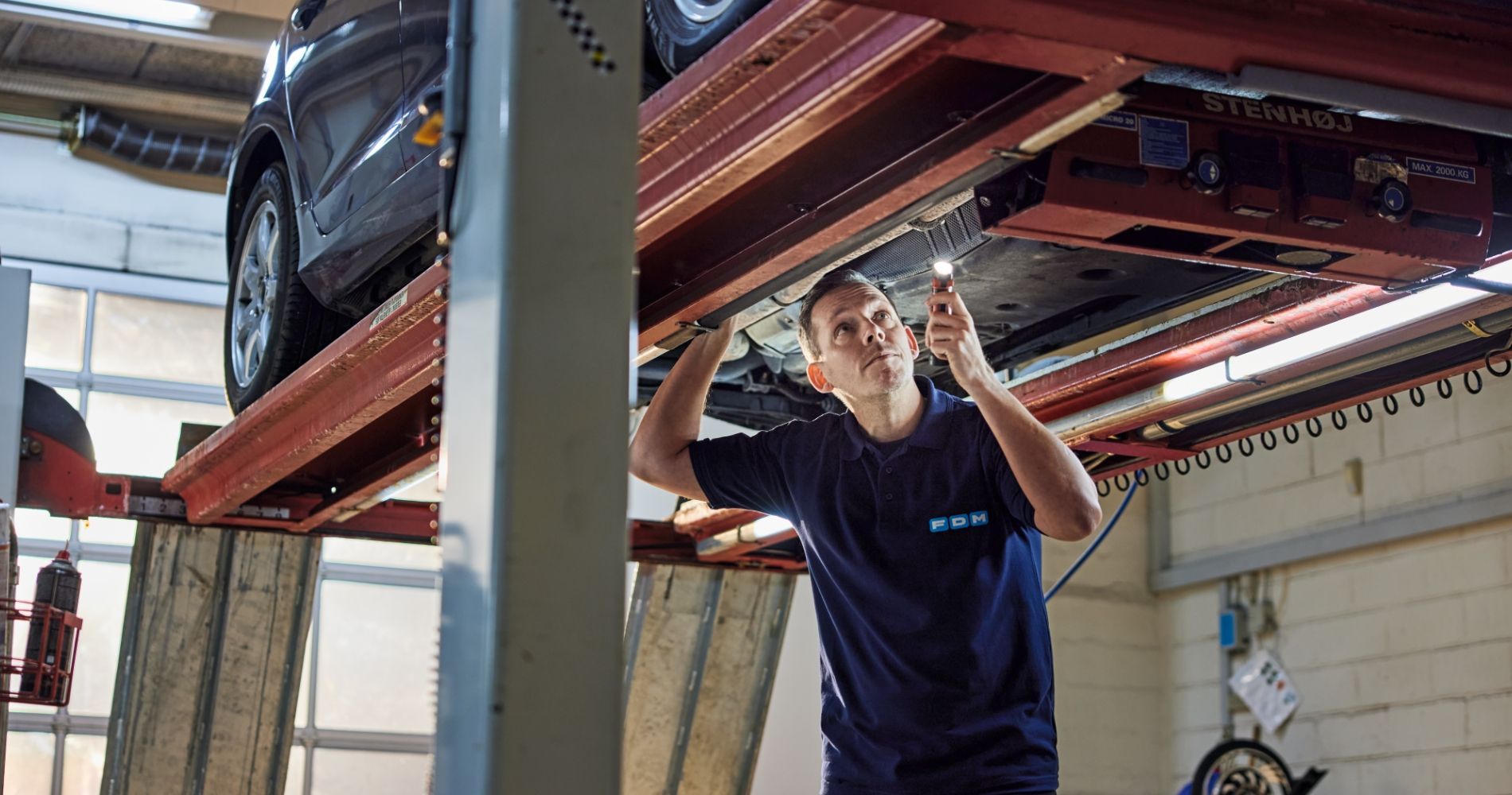 Brugtbilstest hos FDM test og bilsyn