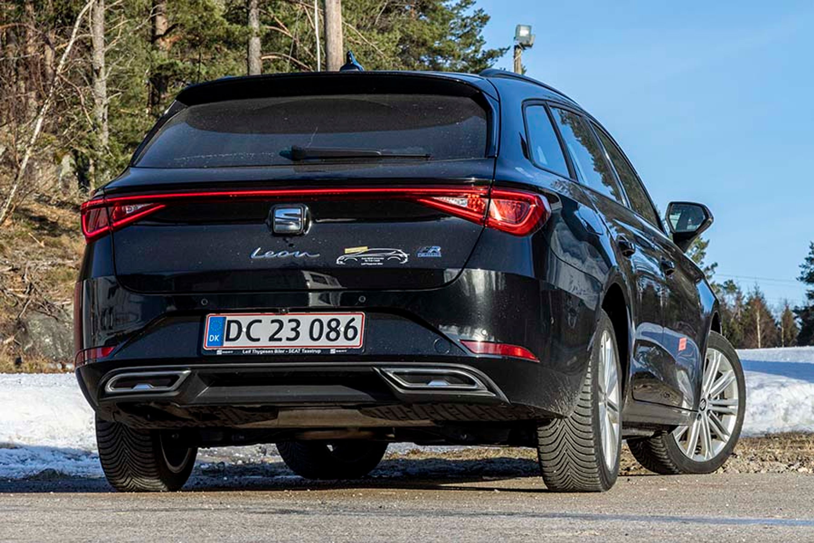 Seat Leon Sportstourer set bagfra