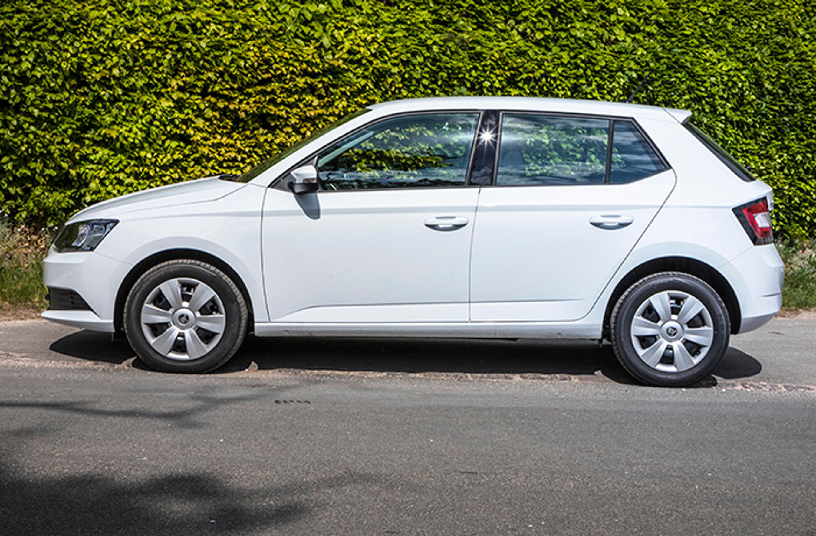 Skoda Fabia fra siden