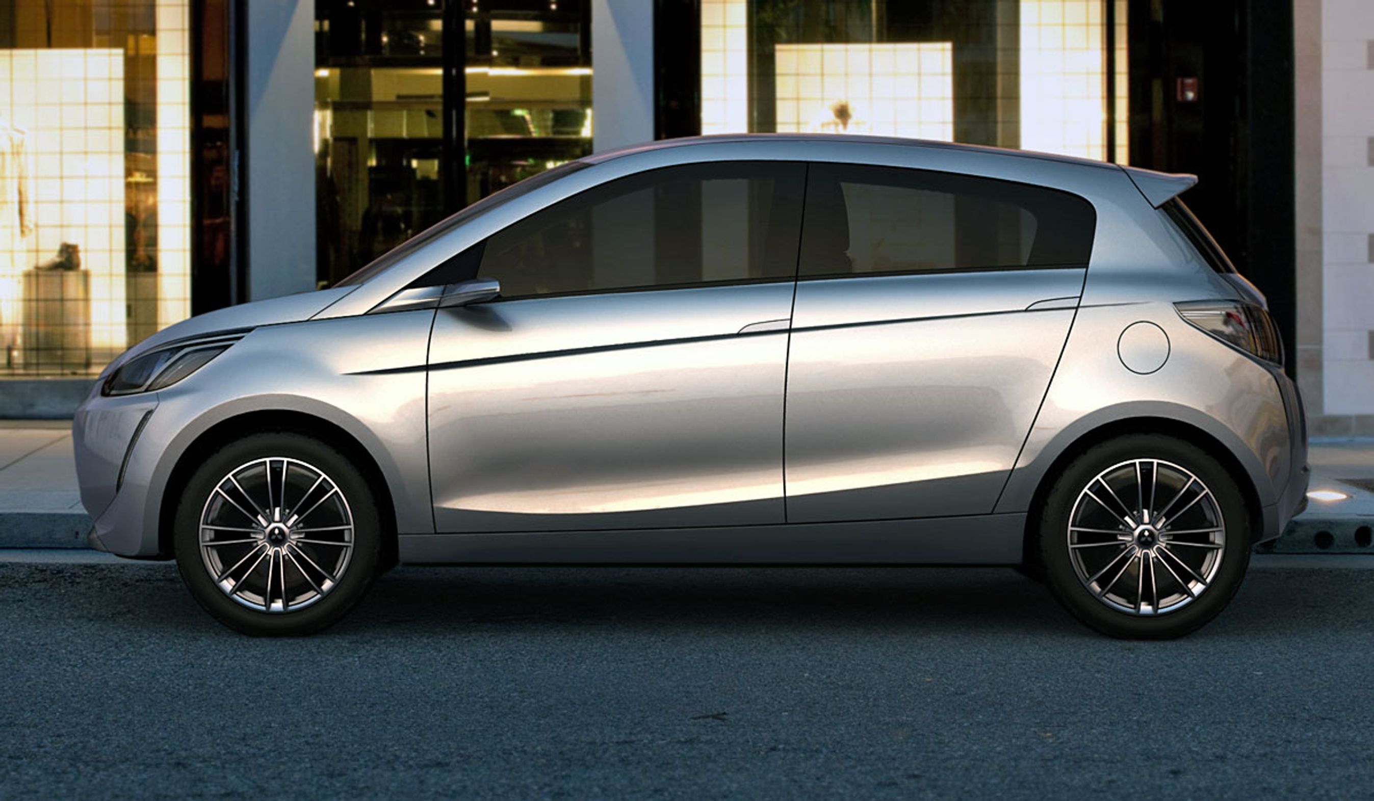 Afløseren for Mitsubishi Colt bliver femdørs.