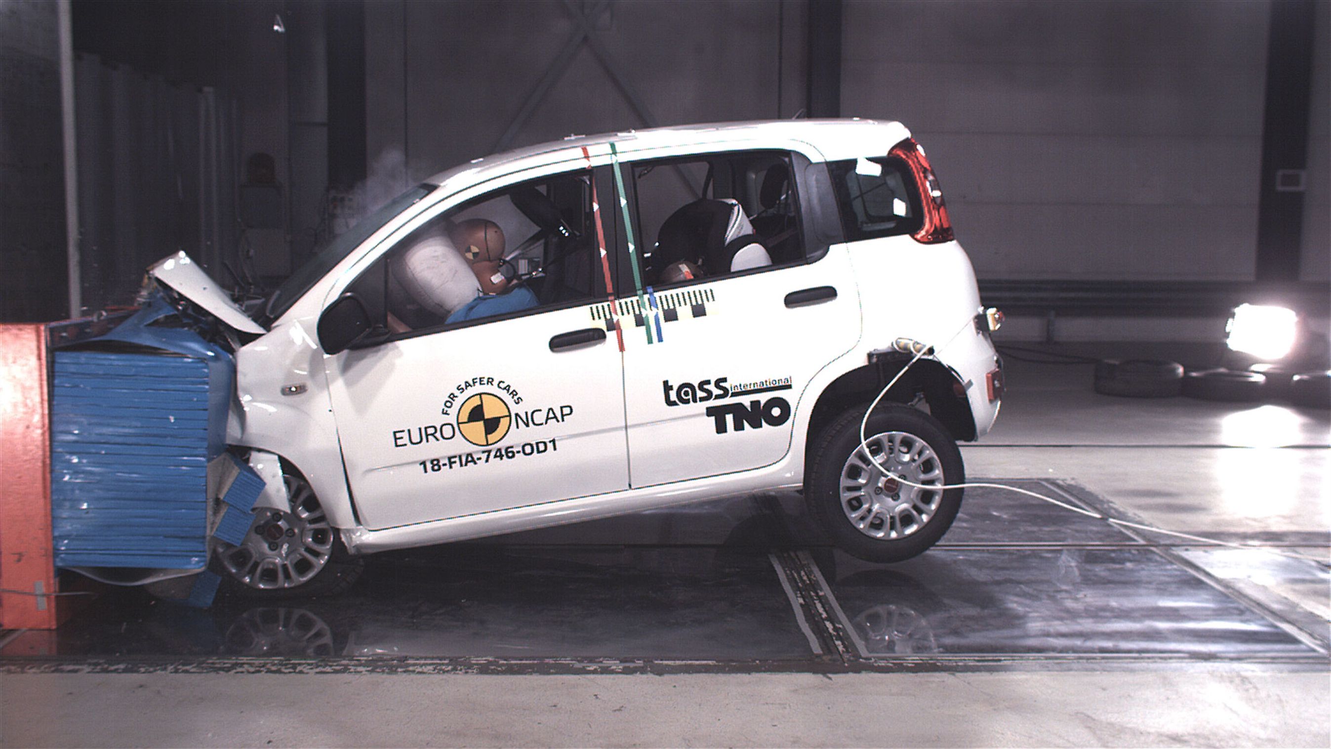 Der er nul stjerner til Fiat Panda i Euro NCAP's gentest af den lille italiener.