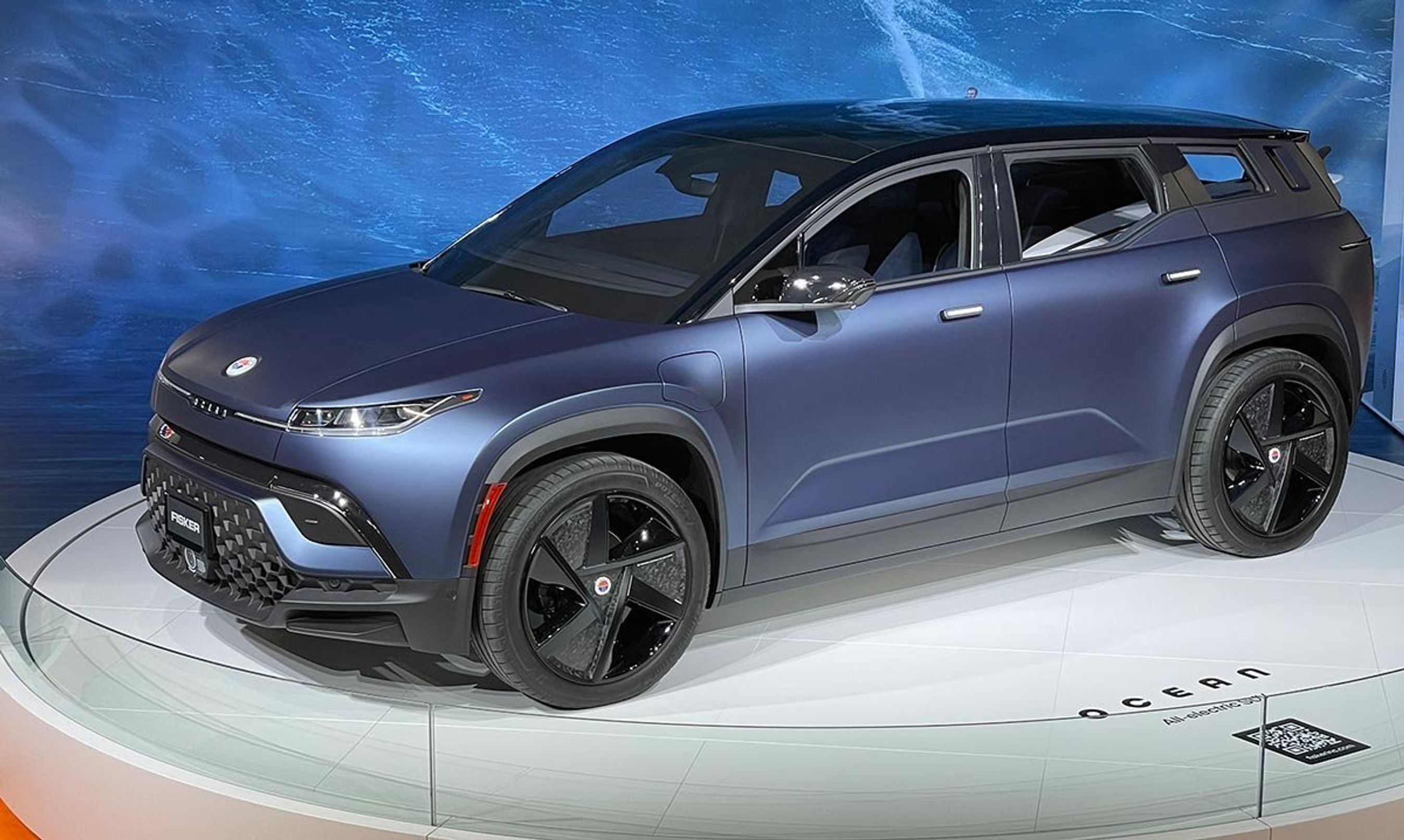 Fisker Ocean er en mellemstor SUV, som koster 325.000 kr. i allerbilligste udgave.