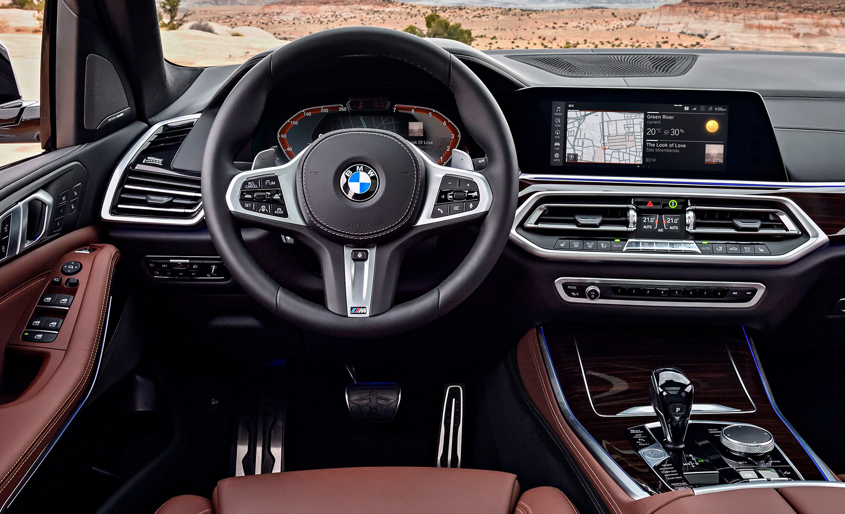 X5 har en formiddabel førerplads, særligt i en topudagev som her.