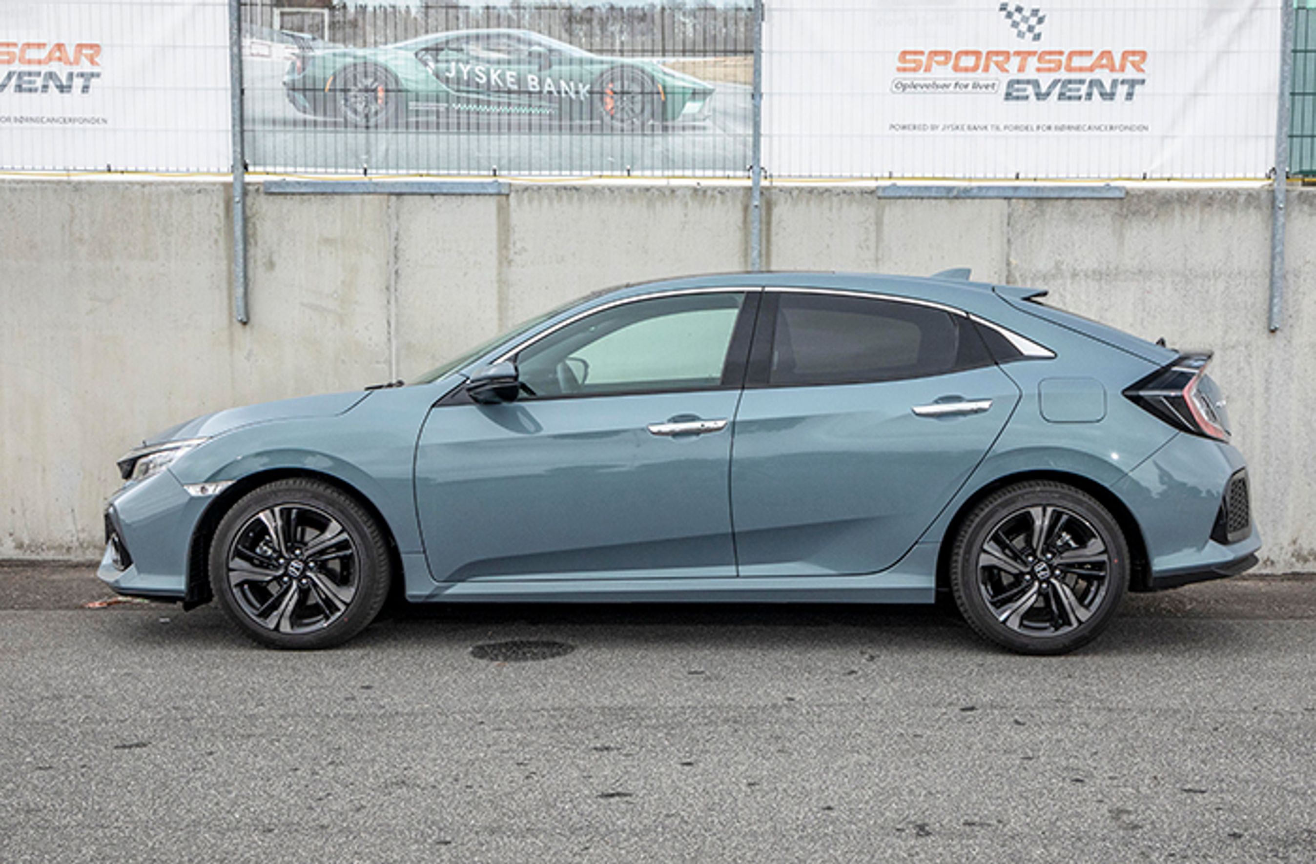 Honda Civic fra siden