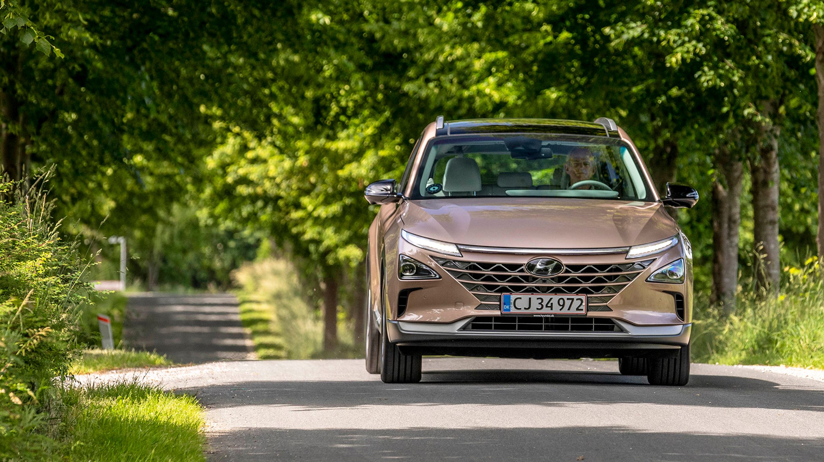 Hyundai Nexo set forfra