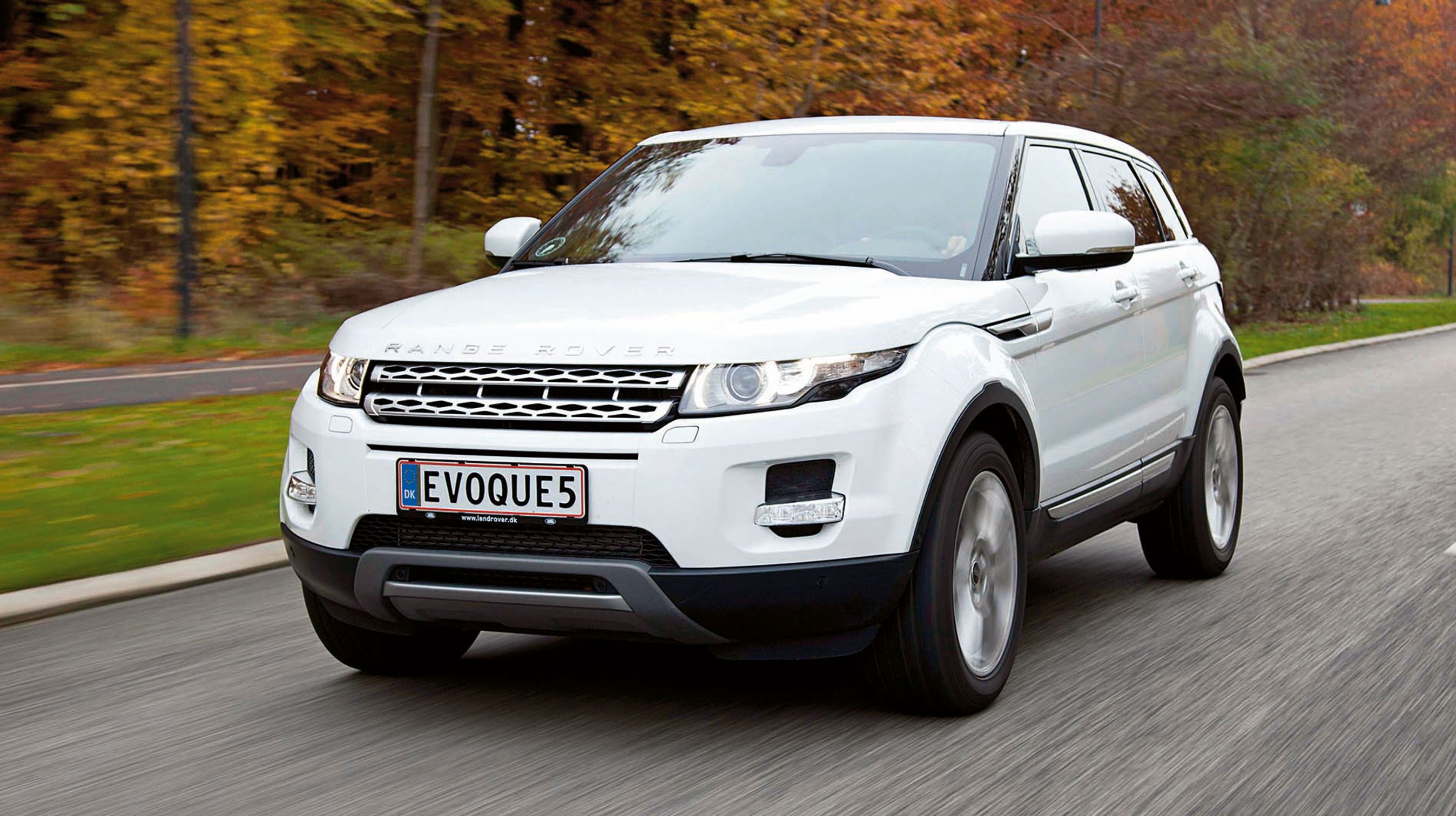 Range Rover Evoque forfra