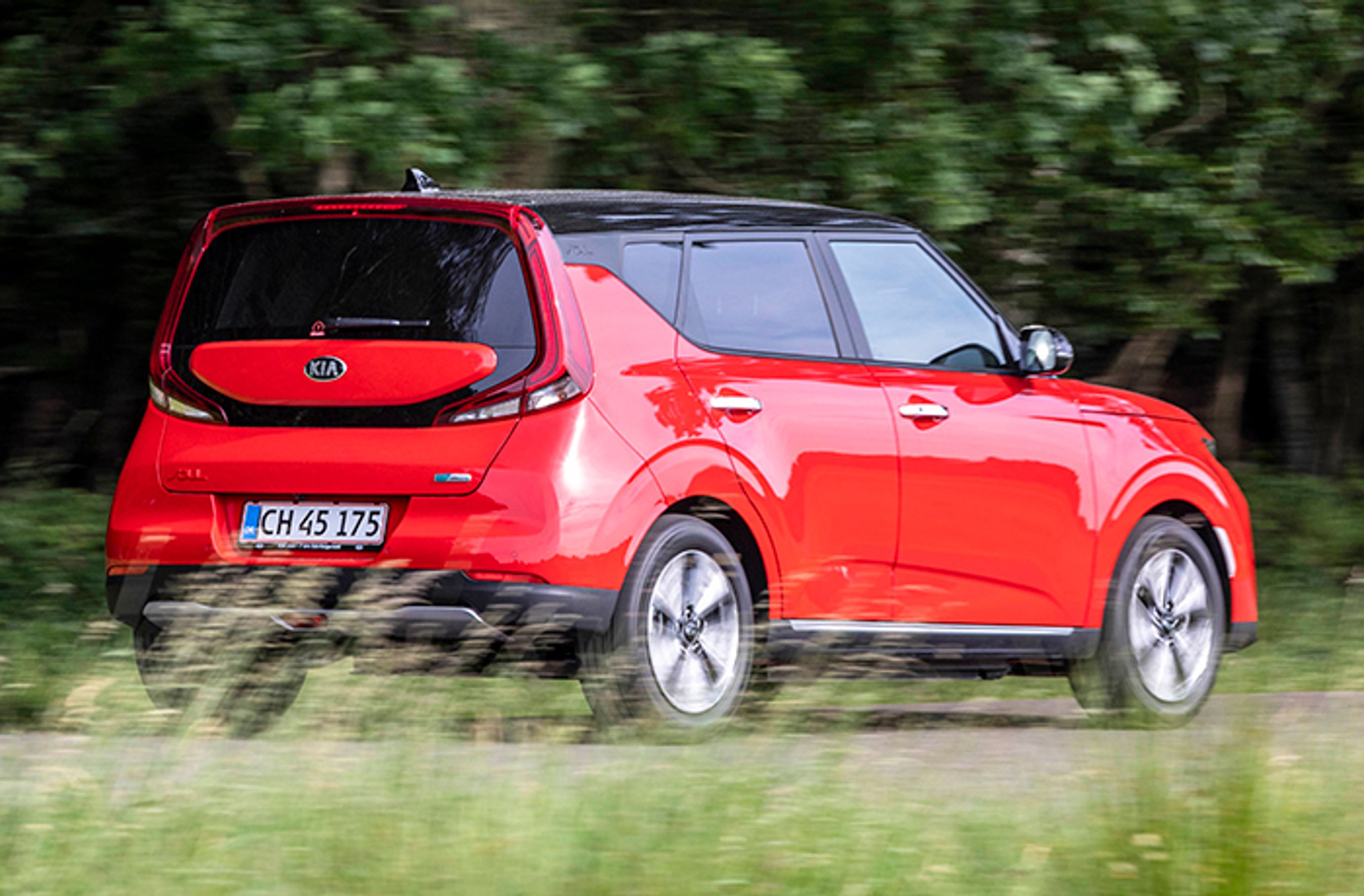 Kia e-Soul set bagfra