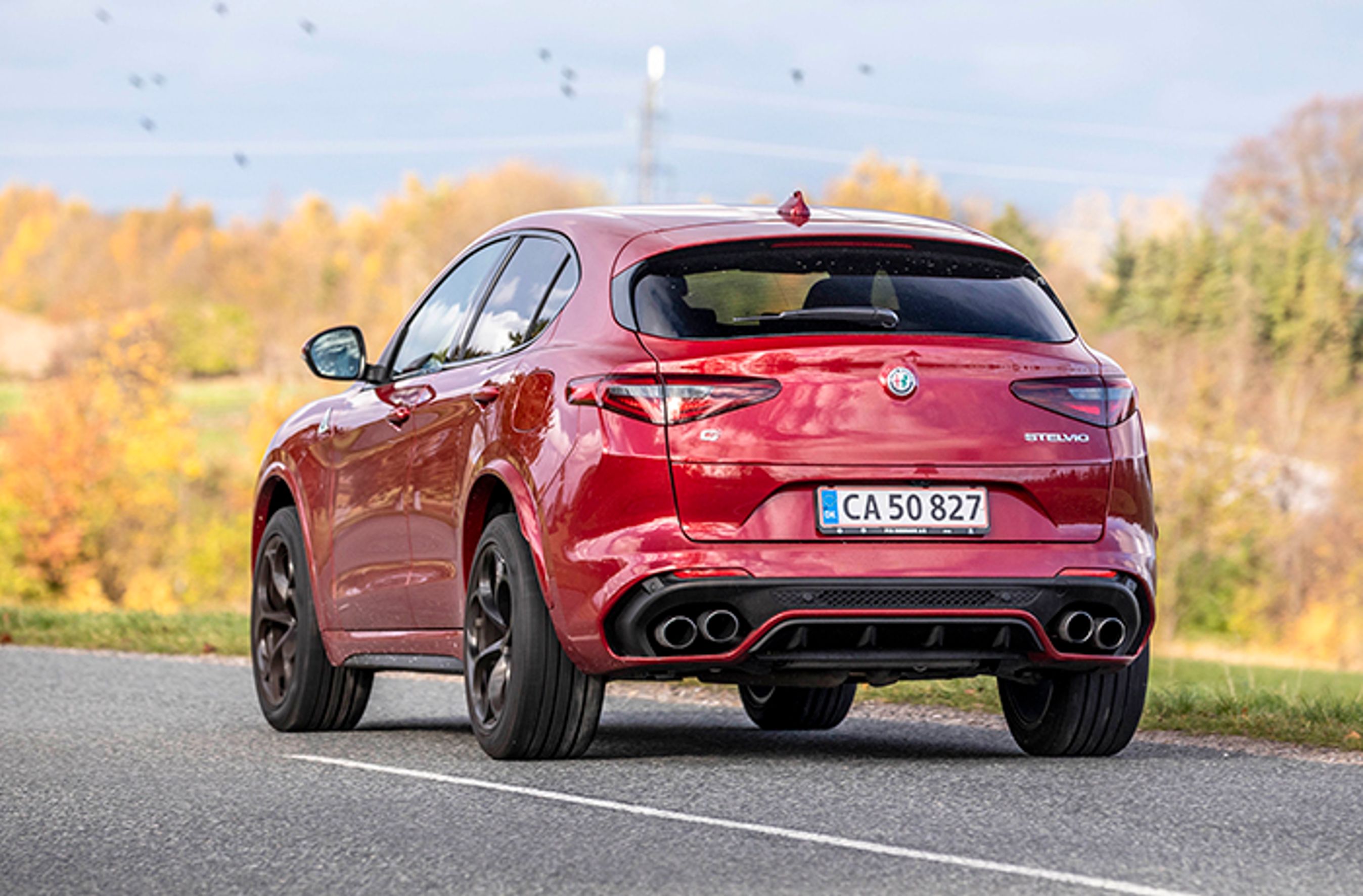 Alfa Romeo Stelvio bagfra