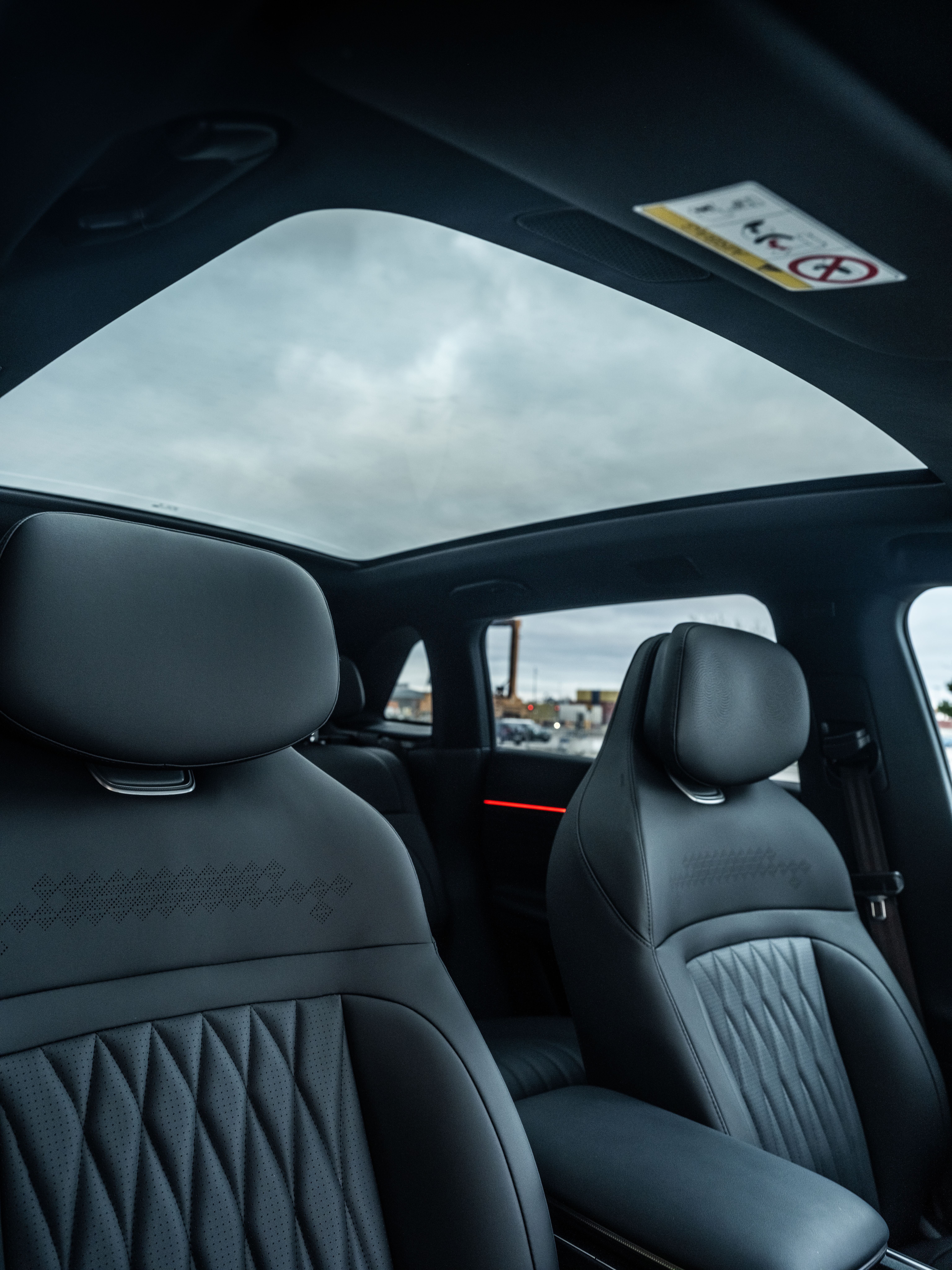 Glastag over hele kabinen i en Exlantix ET