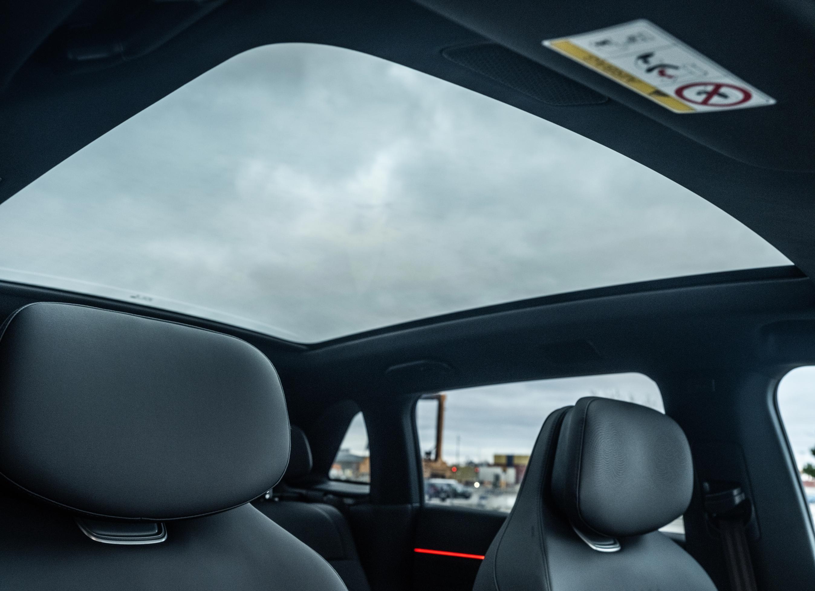 Glastag over hele kabinen i en Exlantix ET