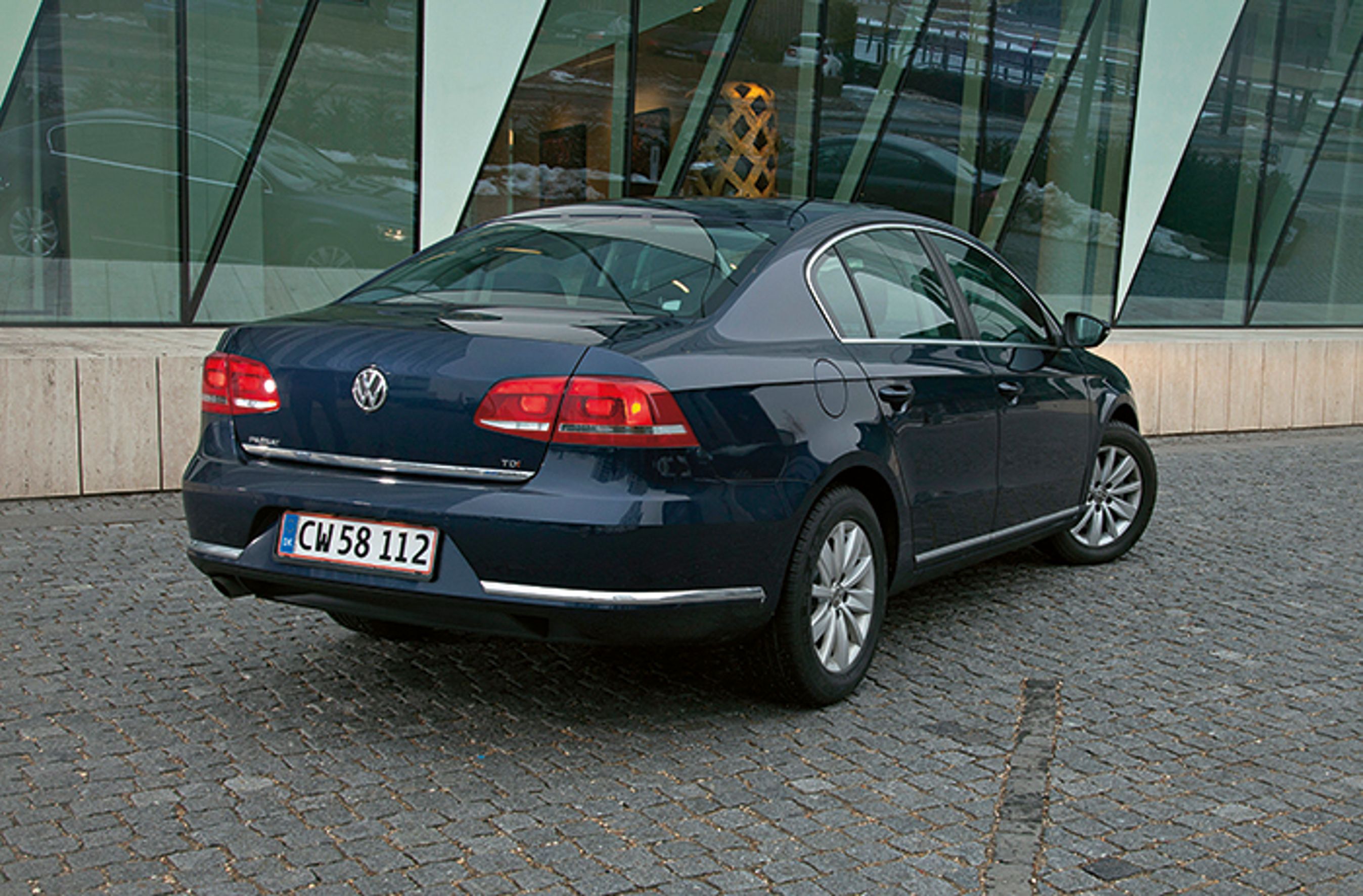 VW Passat bagfra