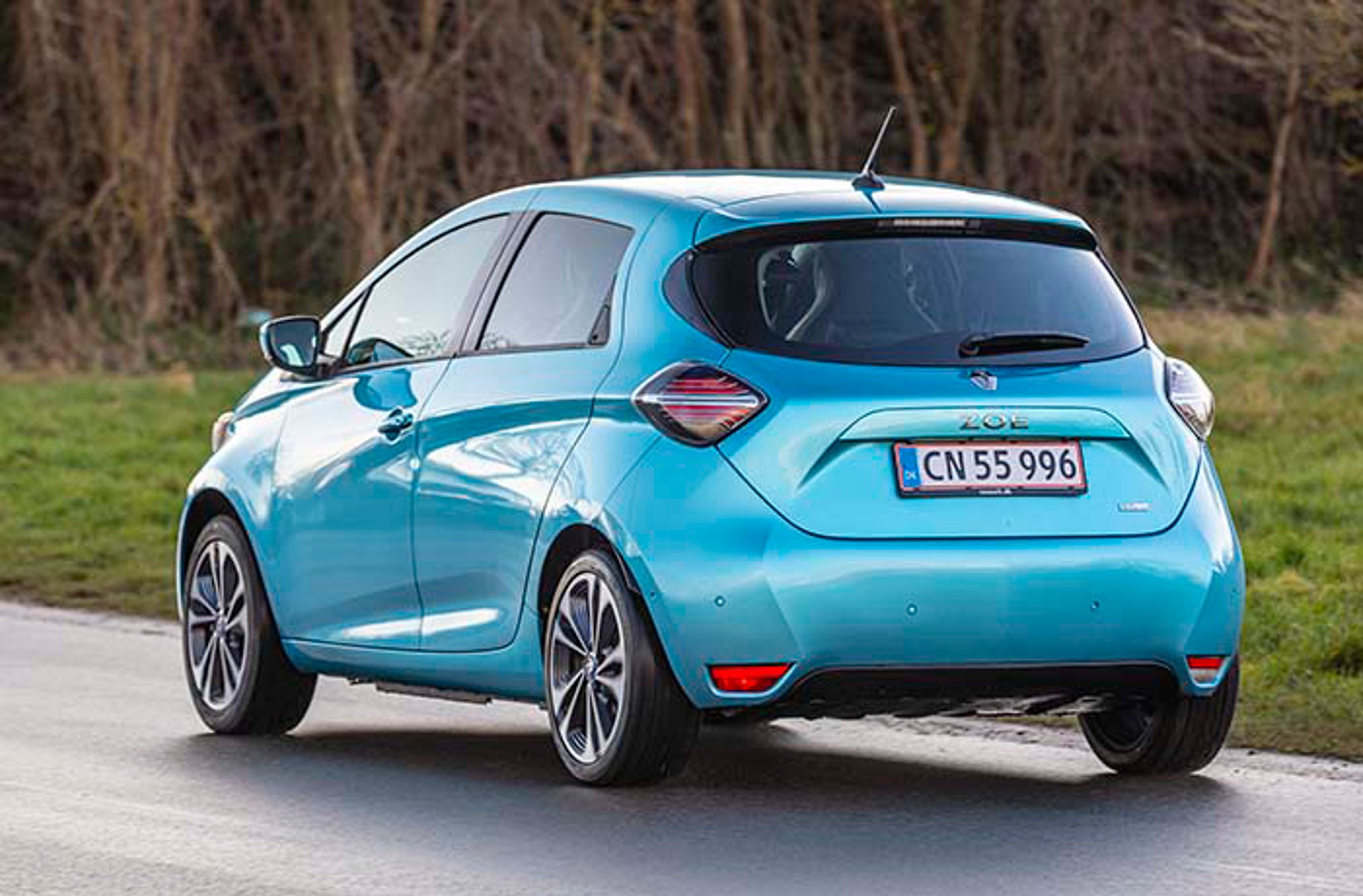 Renault Zoe set bagfra