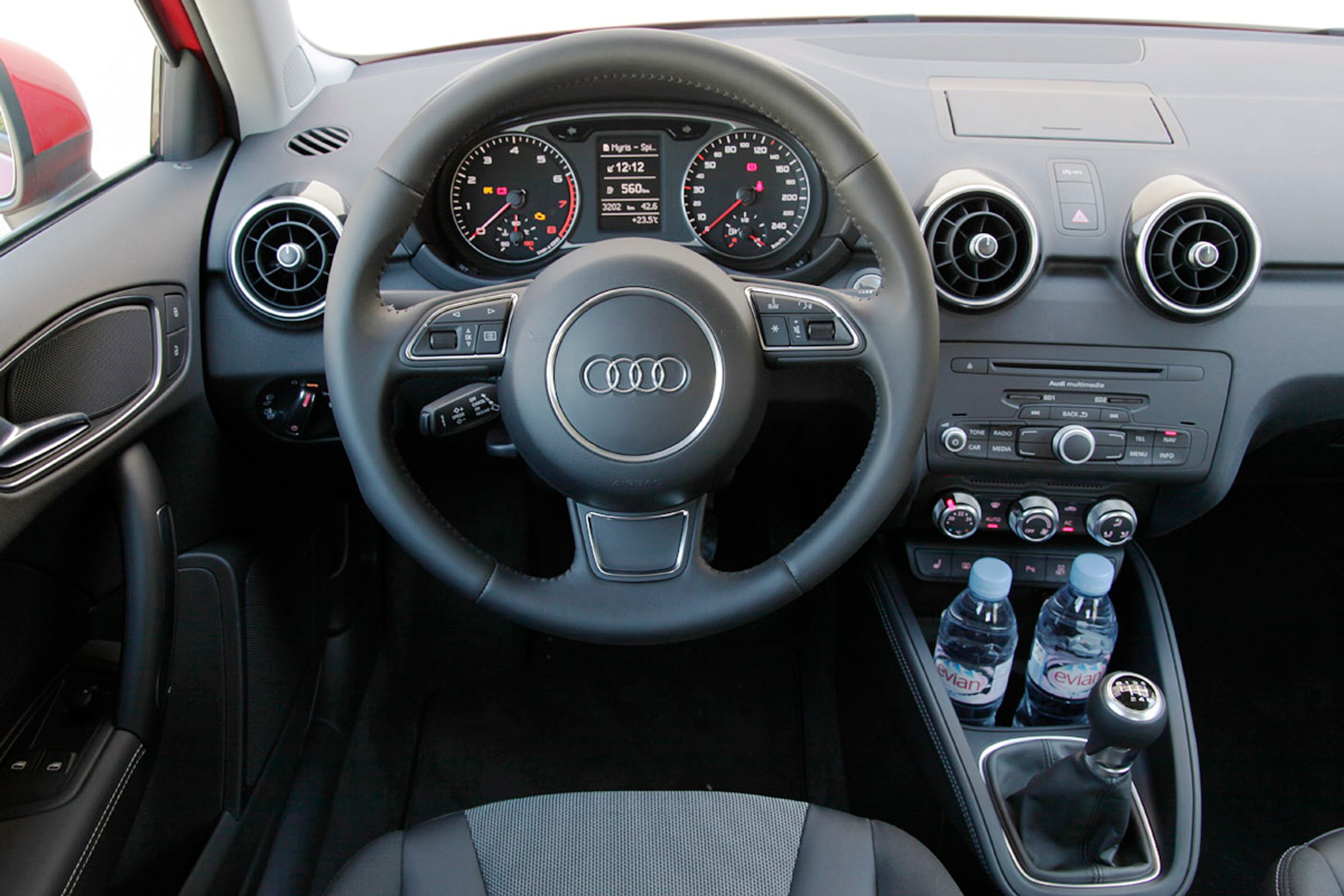 Det er her, du får noget for pengene. Audi A1 har miniklassens bedste kvalitetsfornemmelse.