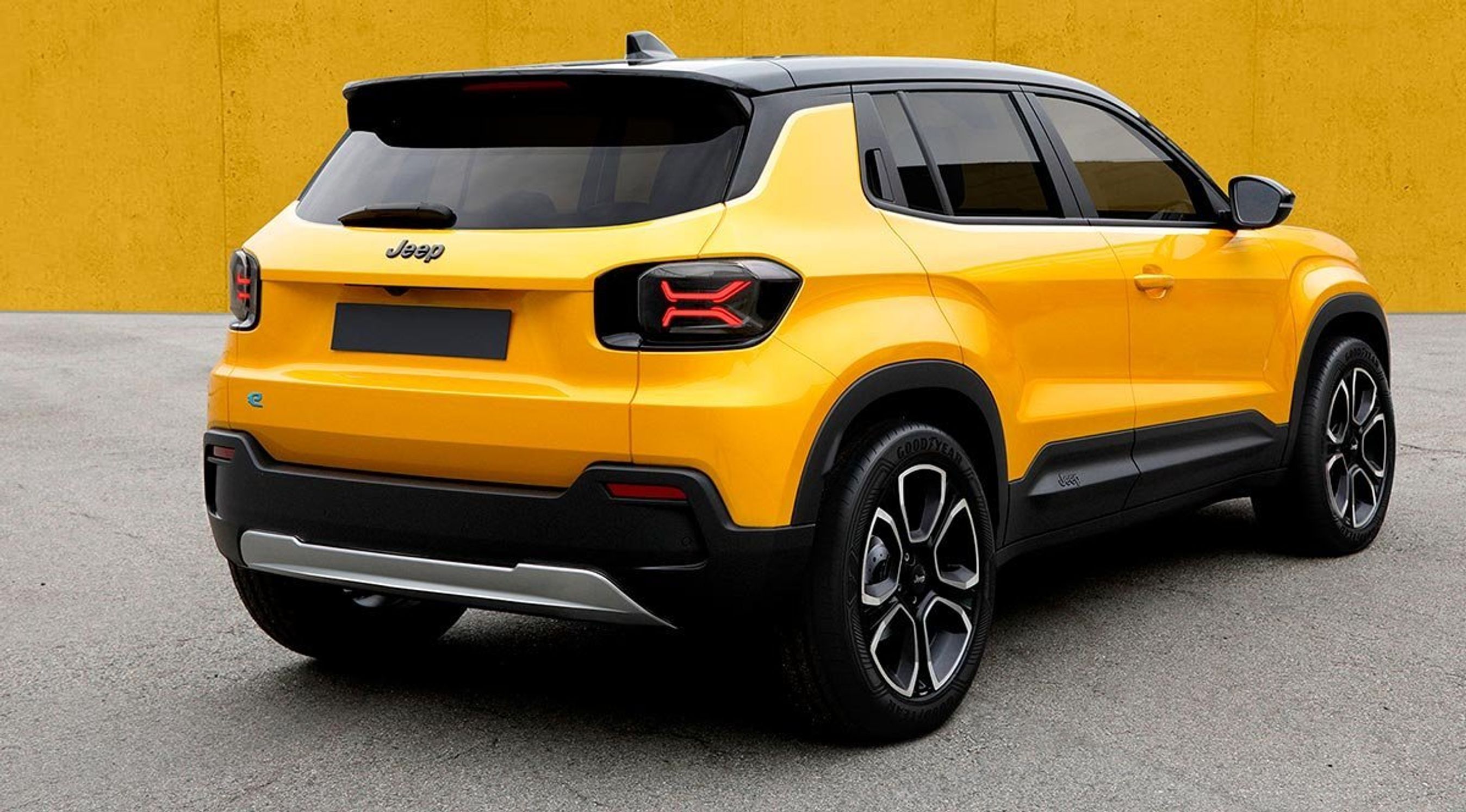 Jeeps første elbil bliver denne SUV, som er lidt mindre end Renegade. Den skal bygges i Polen.