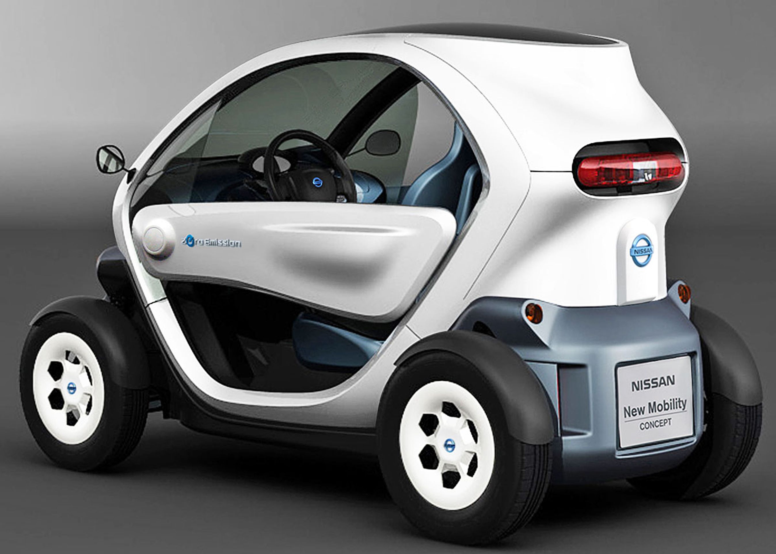 Nissans kabinescooter er stort set magen til Twizy fra partneren Renault.