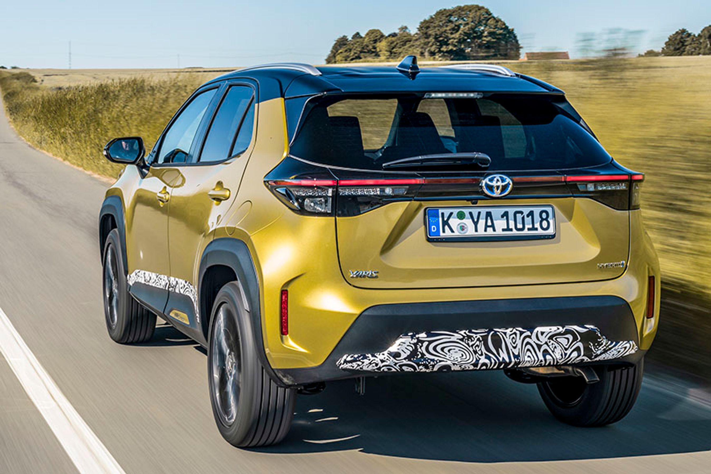 Toyota Yaris Cross set bagfra