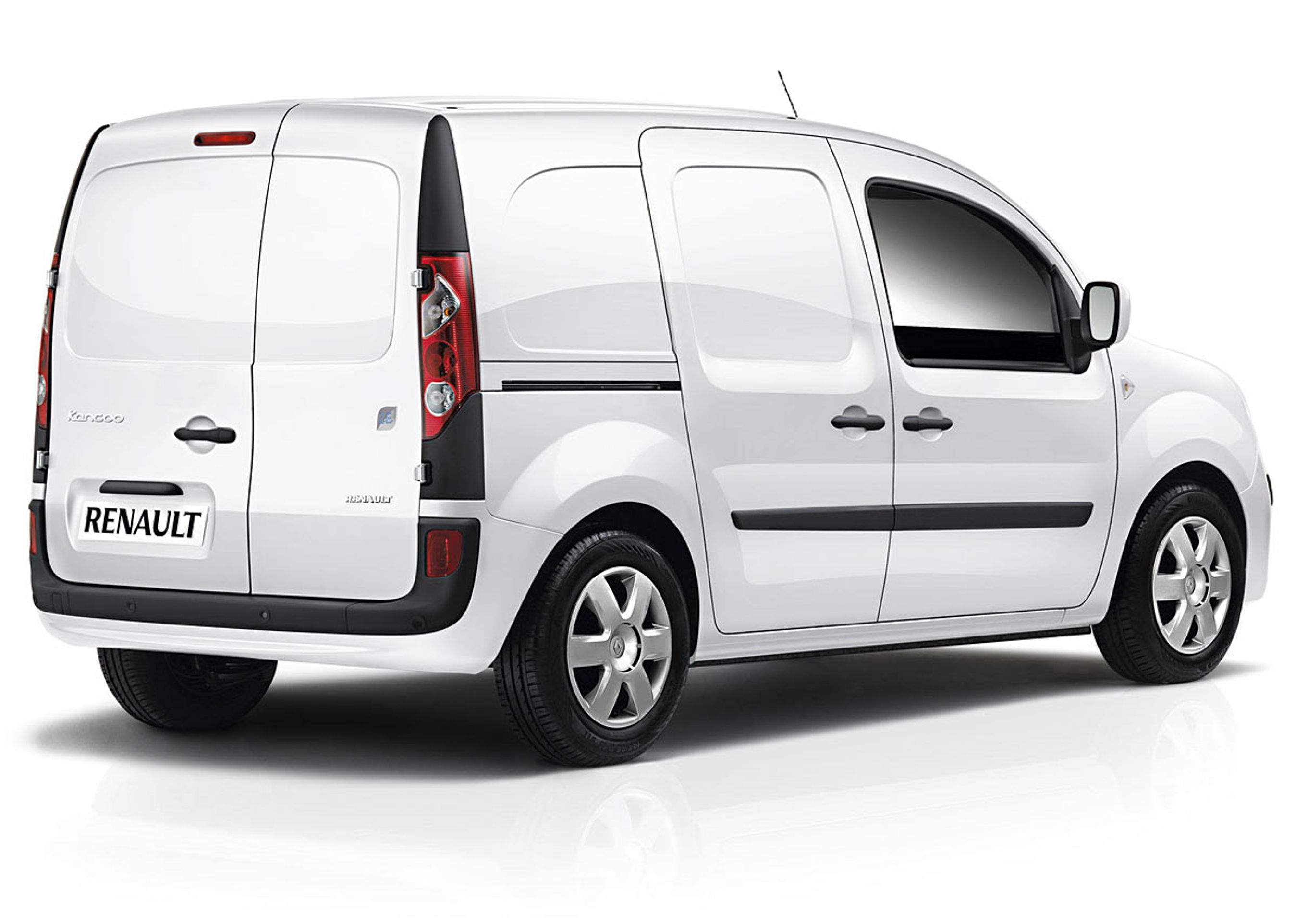 Kangoo Express Z.E. har samme varerumsstørrelse som den dieseldrevne udgave.