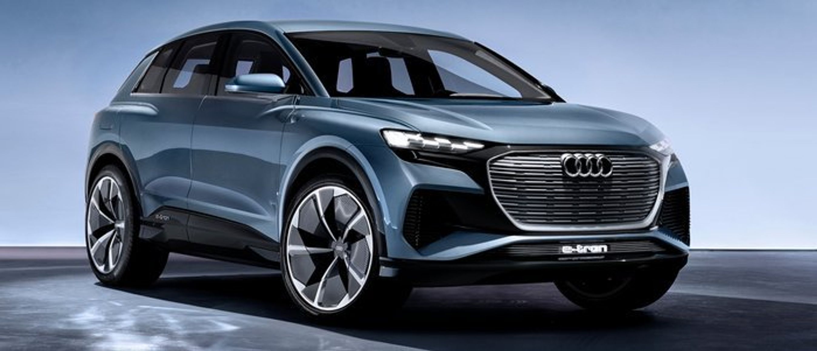 Audis kommende Q4 E-tron som ventes klar i begyndelsen af 2021.