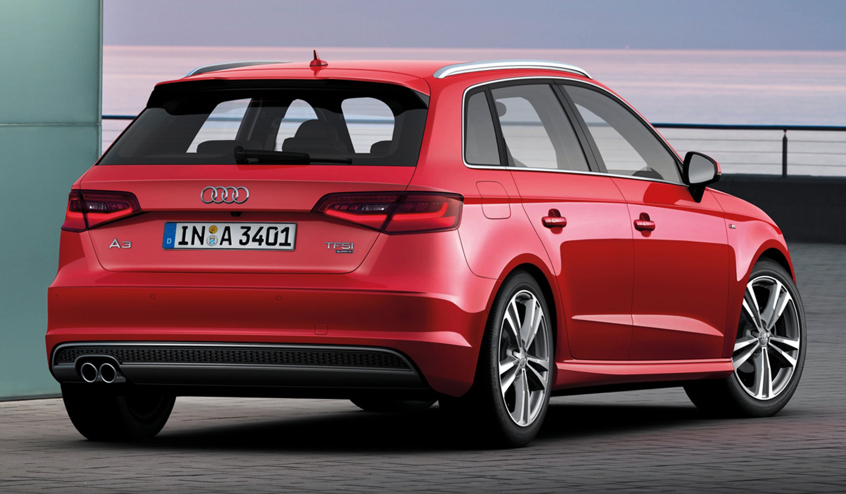 Audi A3 Sportback har premiere på Paris-udstillingen sidst i september 2012.