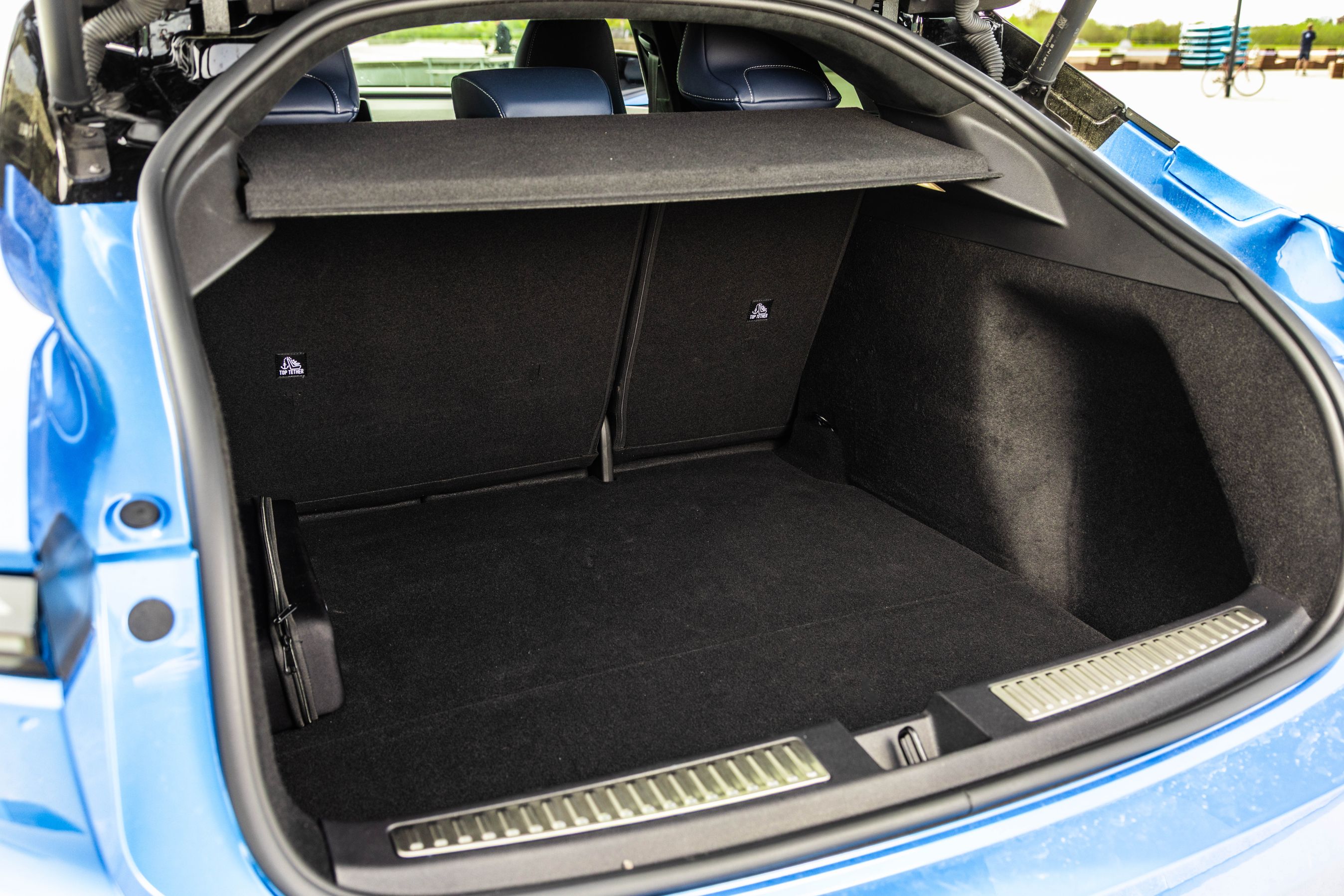 Bagagerummet i en Alpine A390