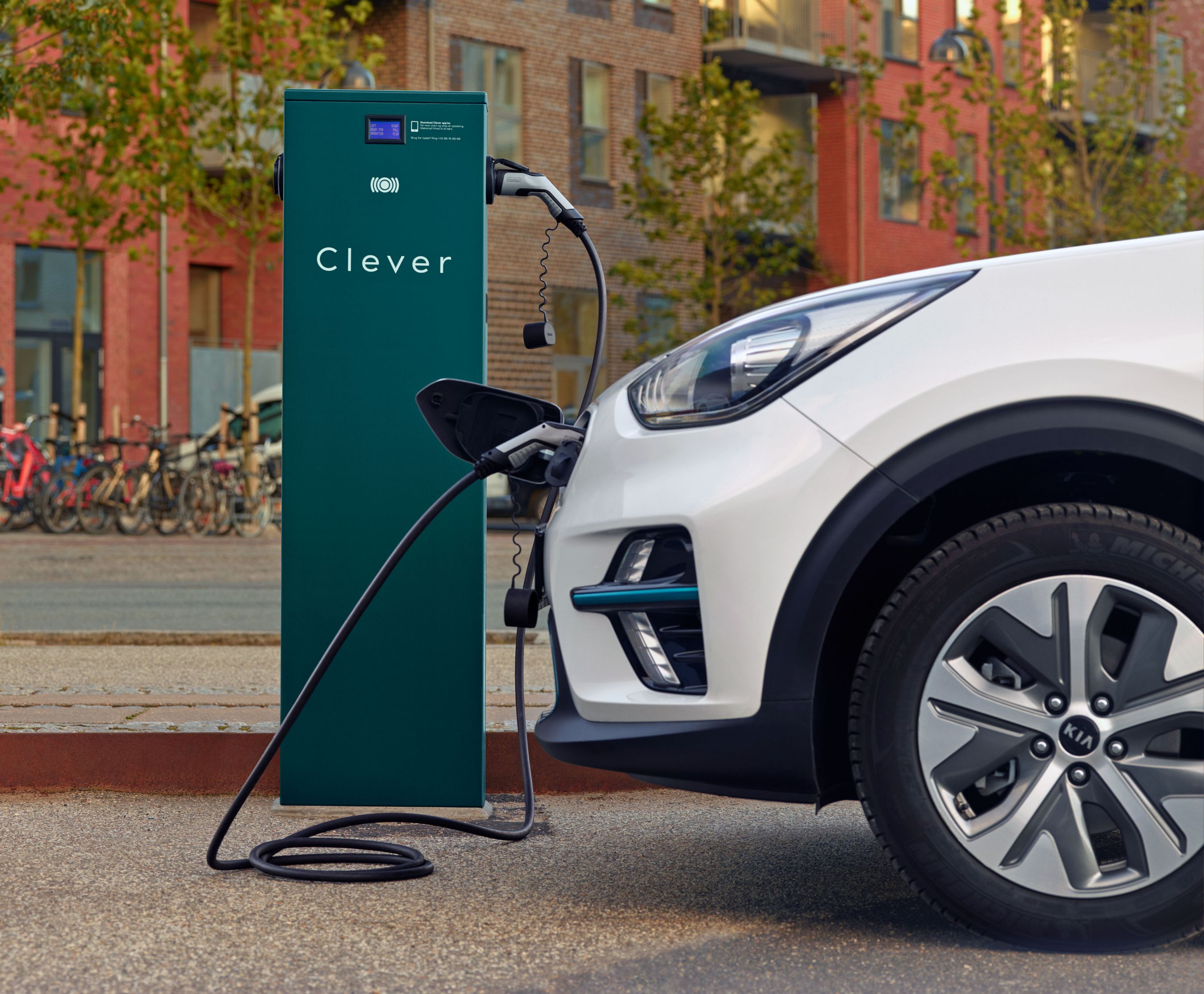 Der kommer mange flere Clever-standere.