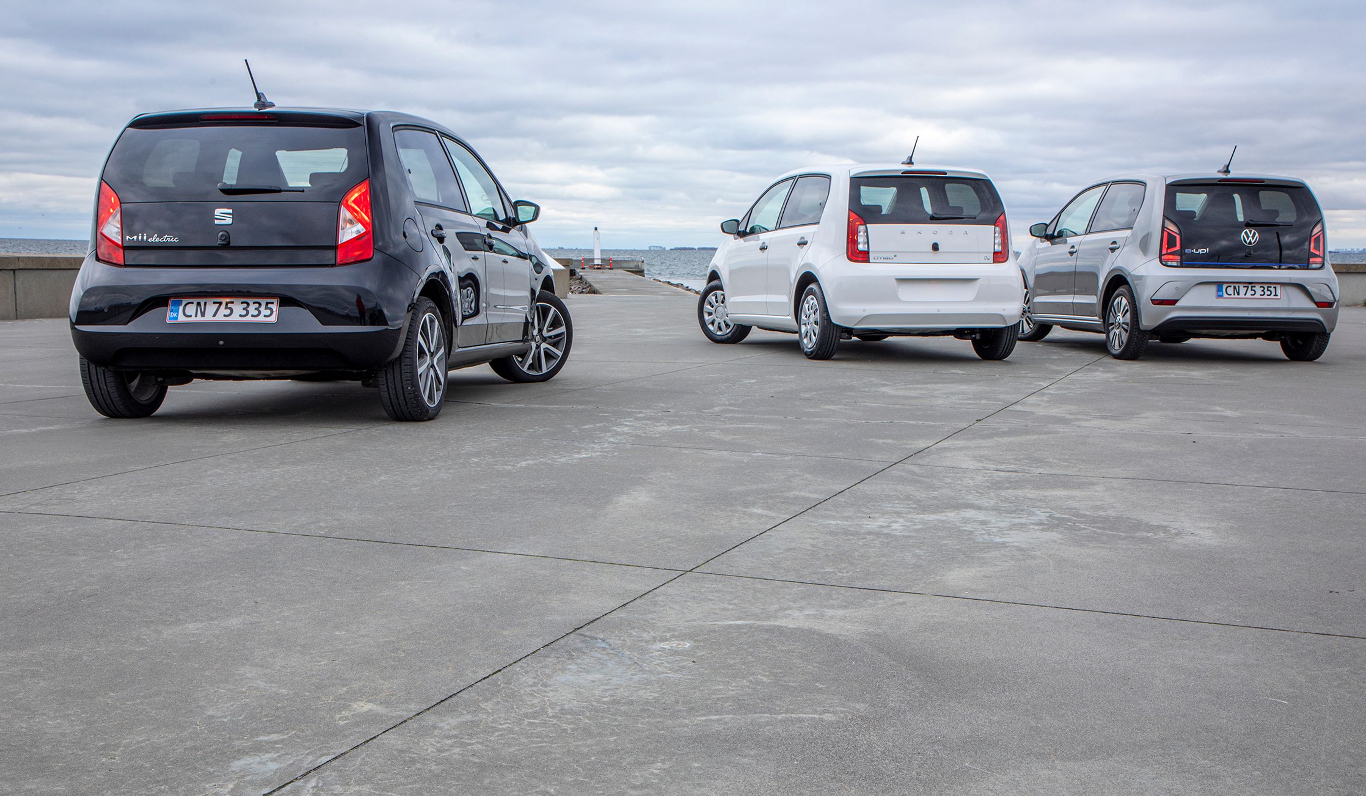 Seat Mii Electric, Skoda Citigo iV og VW e-Up kom i februar, men er nu totalt udsolgt.